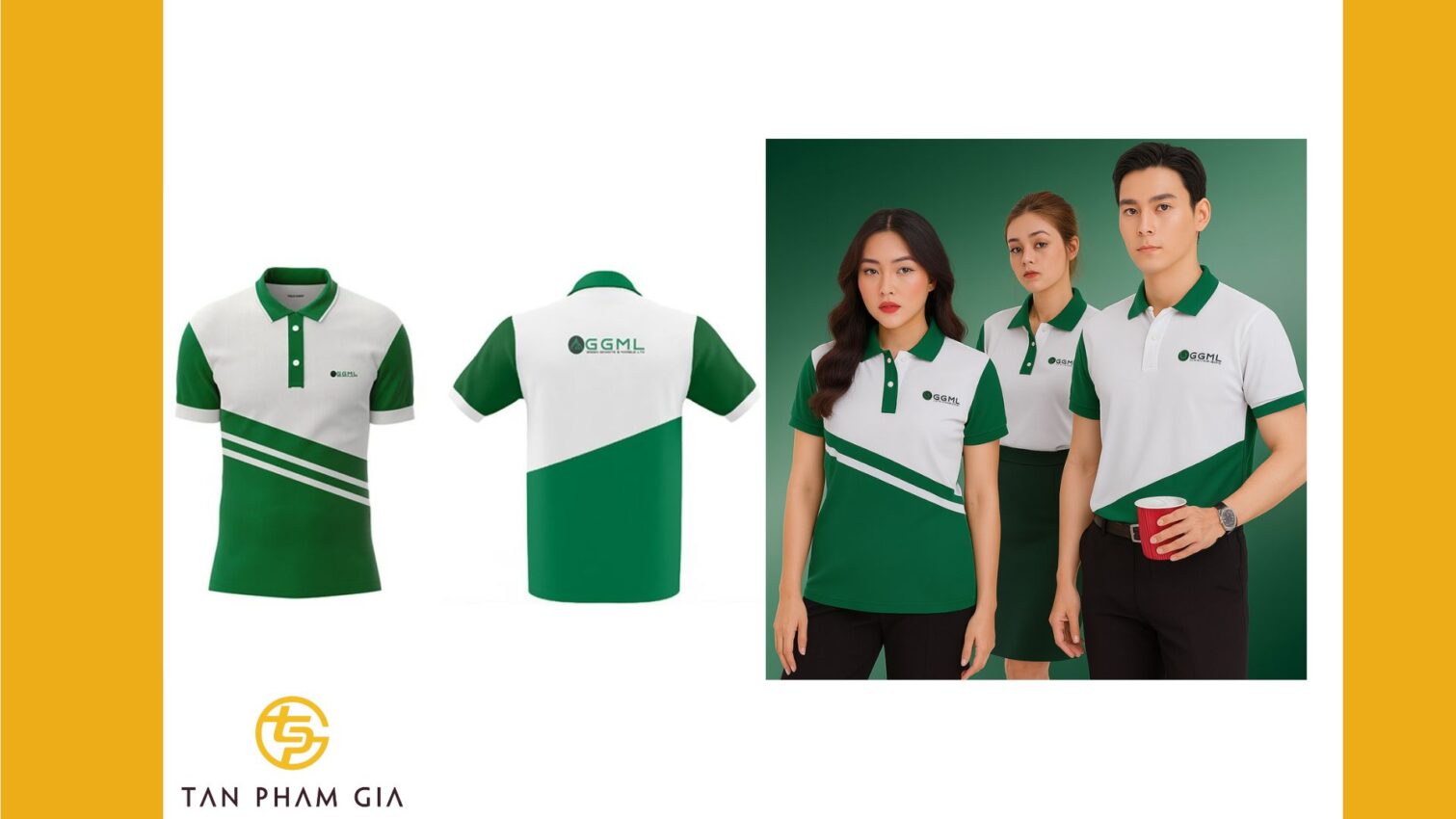 Mẫu áo thun đồng phục chất cotton co giãn 4 chiều