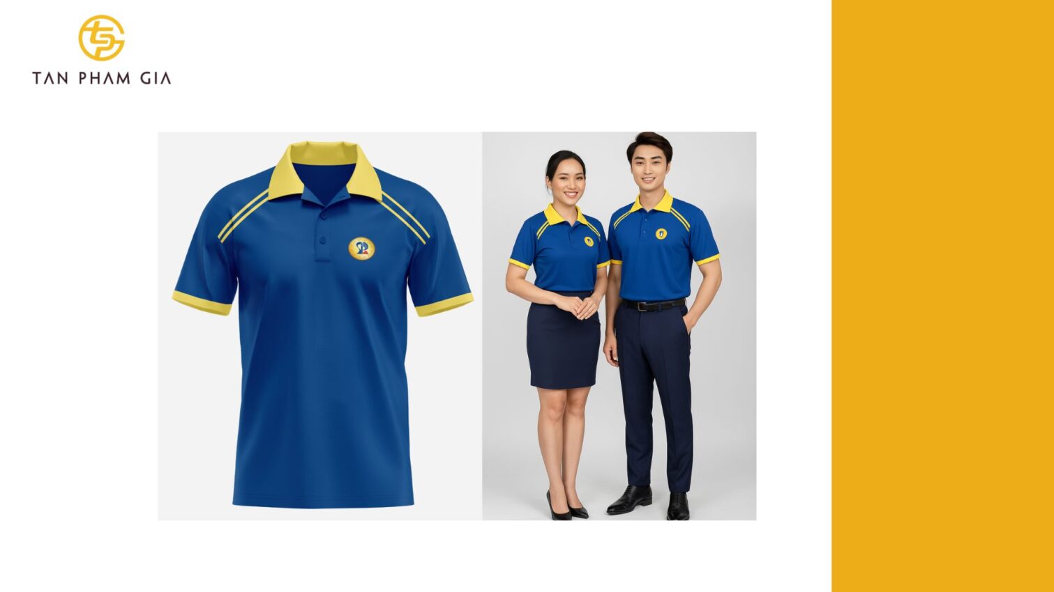 Mẫu áo thun đồng phục dùng cho lớp học ngoại ngữ