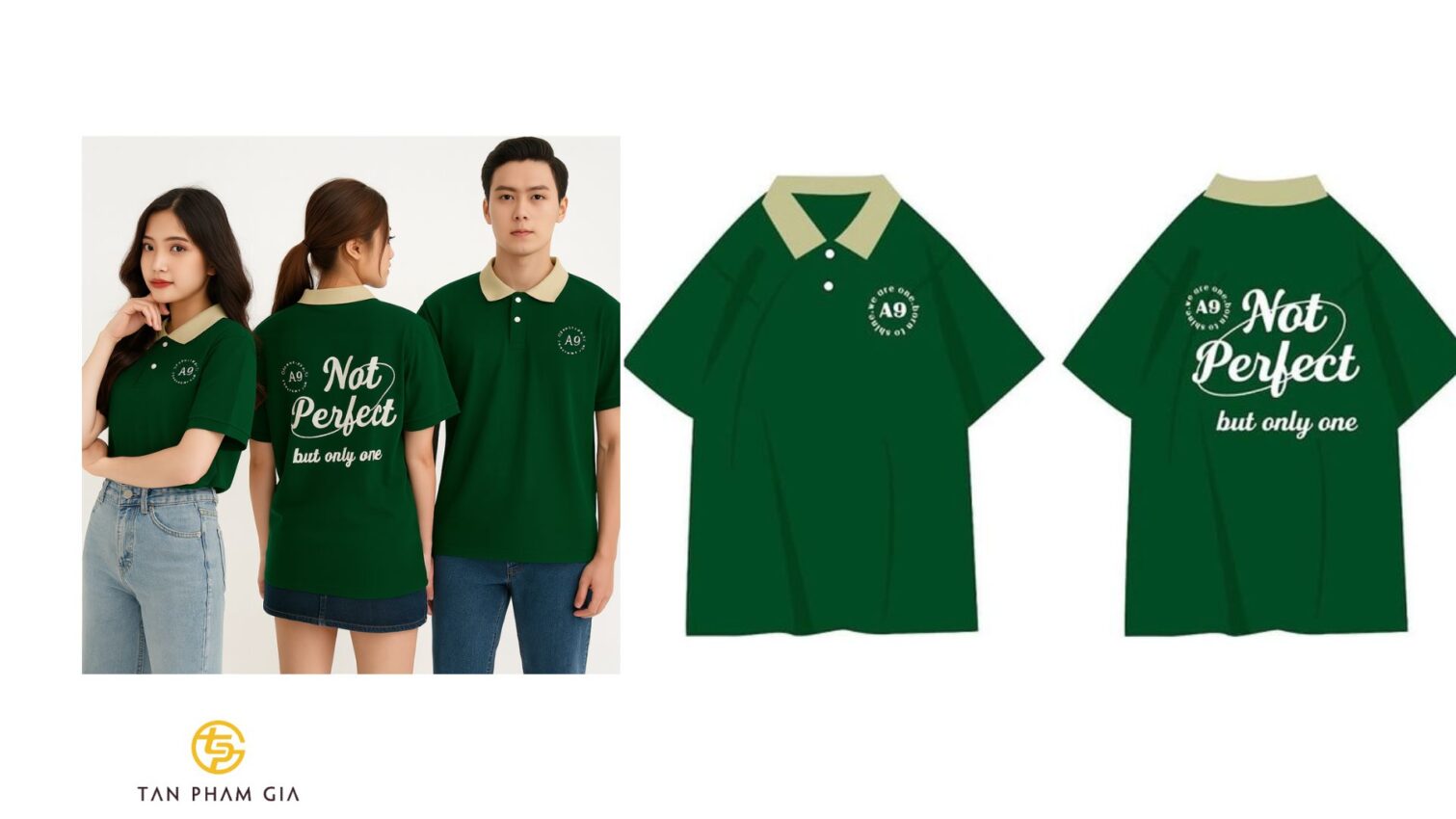 Mẫu áo thun đồng phục phong cách Gen Z cá tính