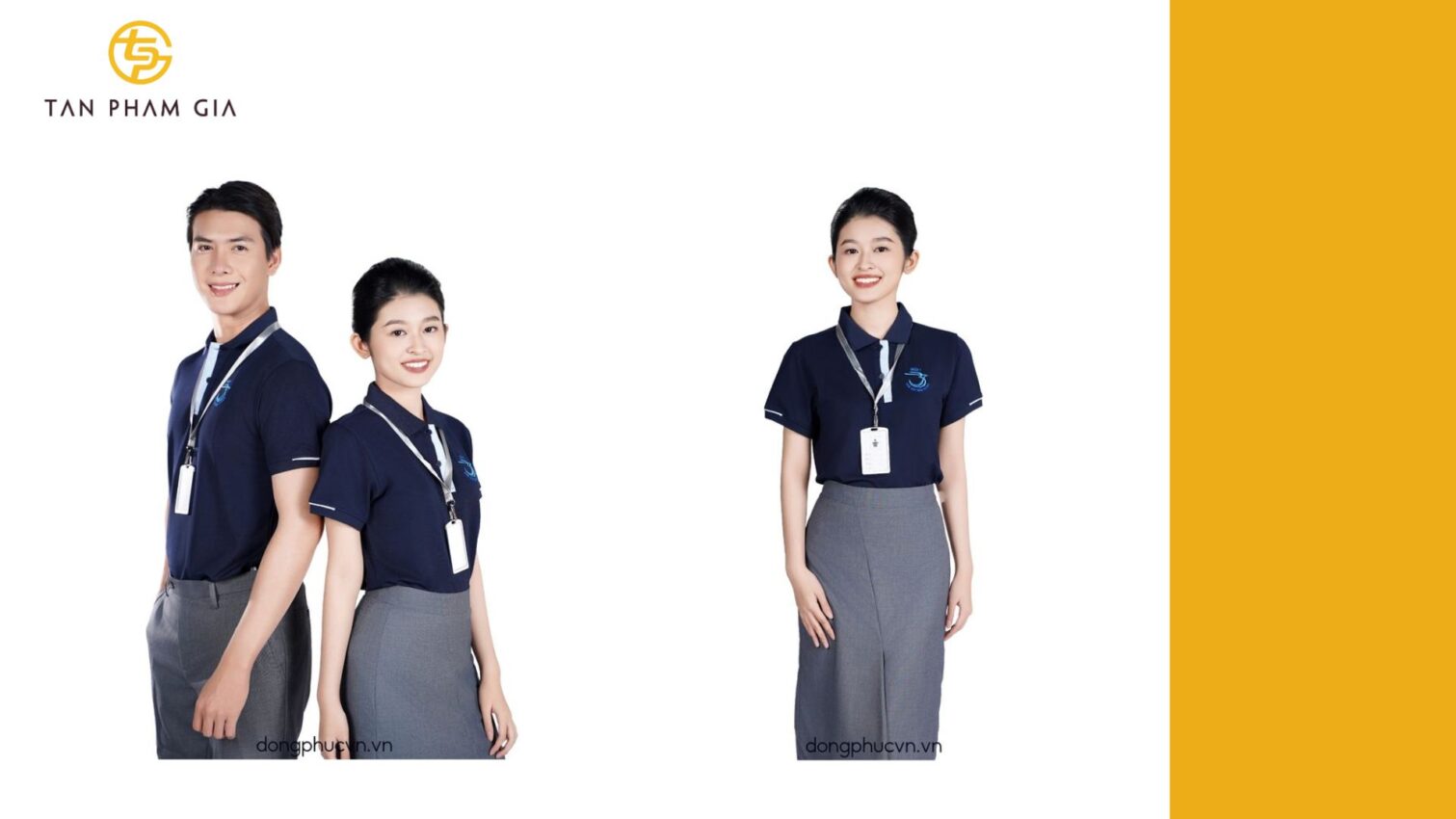 Mẫu áo thun đồng phục phối viền cổ tay tinh tế