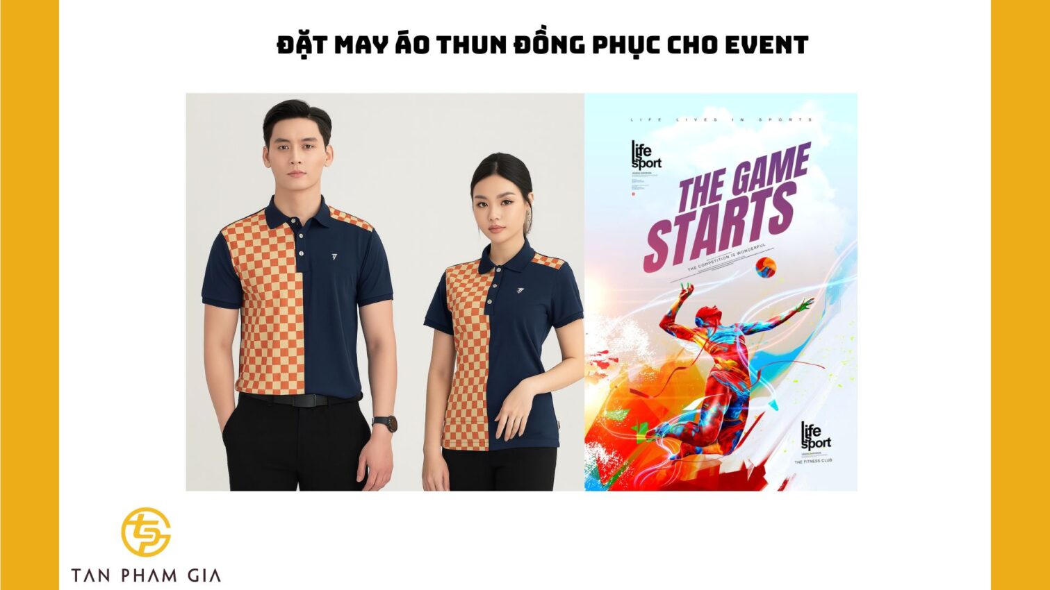 Đặt may áo thun đồng phục cho event