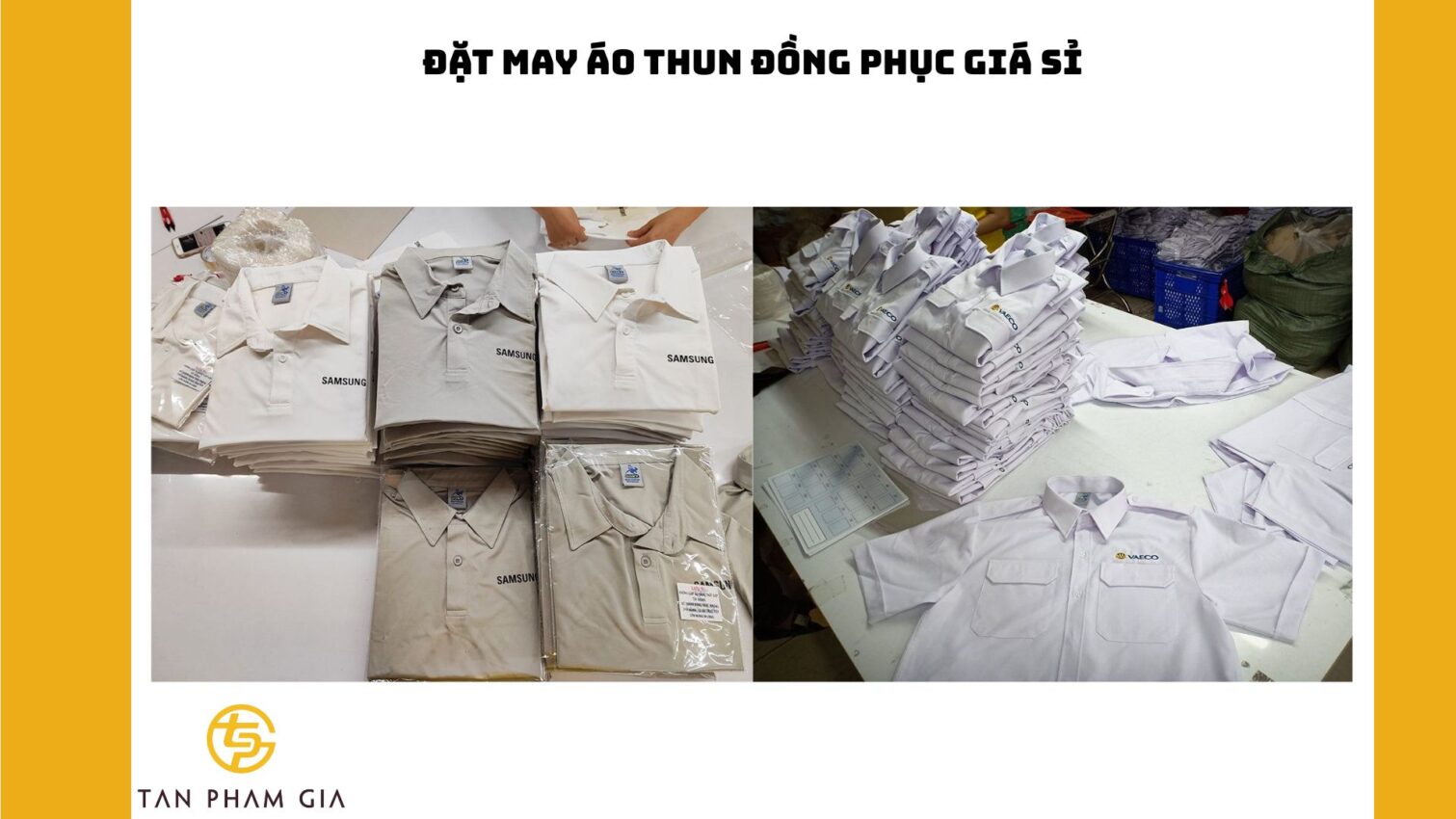Đặt may áo thun đồng phục giá sỉ