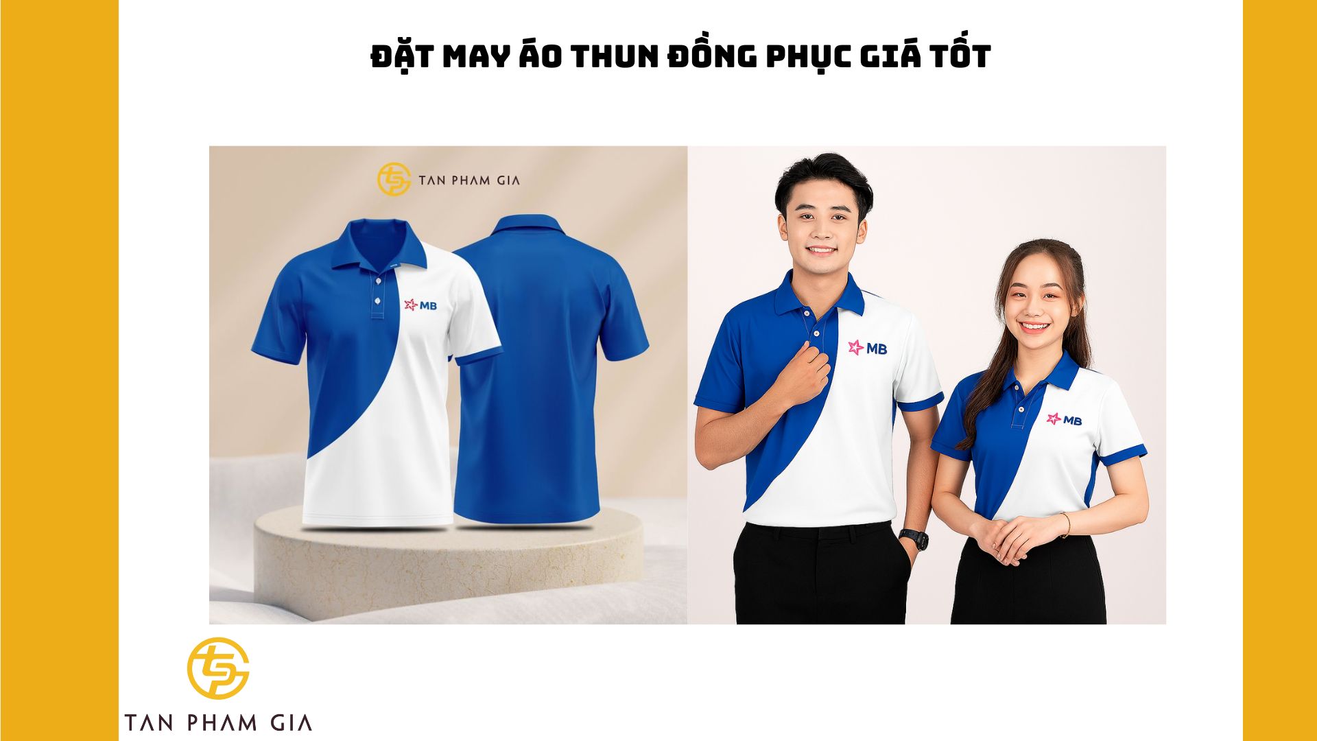Đặt may áo thun đồng phục giá tốt