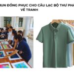 mẫu áo thun đồng phục cho Câu lạc bộ thư pháp – vẽ tranh