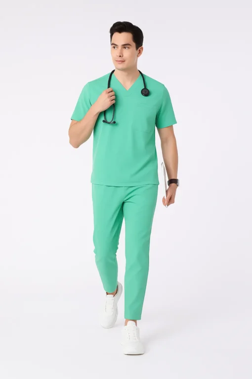 Đồng Phục Bộ Y Tế ( Srubs ) Màu Xanh Mint