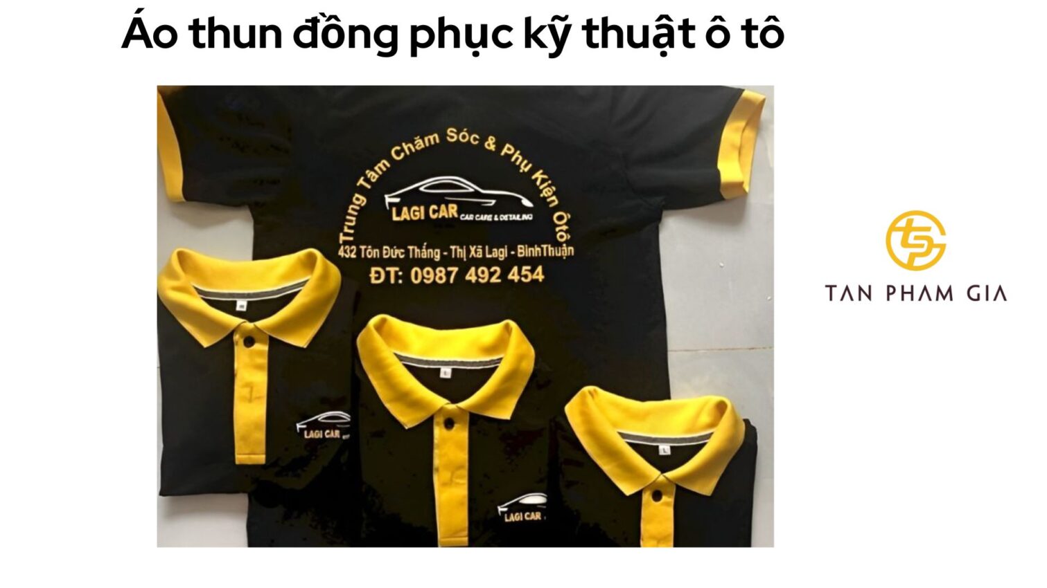 Áo thun đồng phục kỹ thuật ô tô
