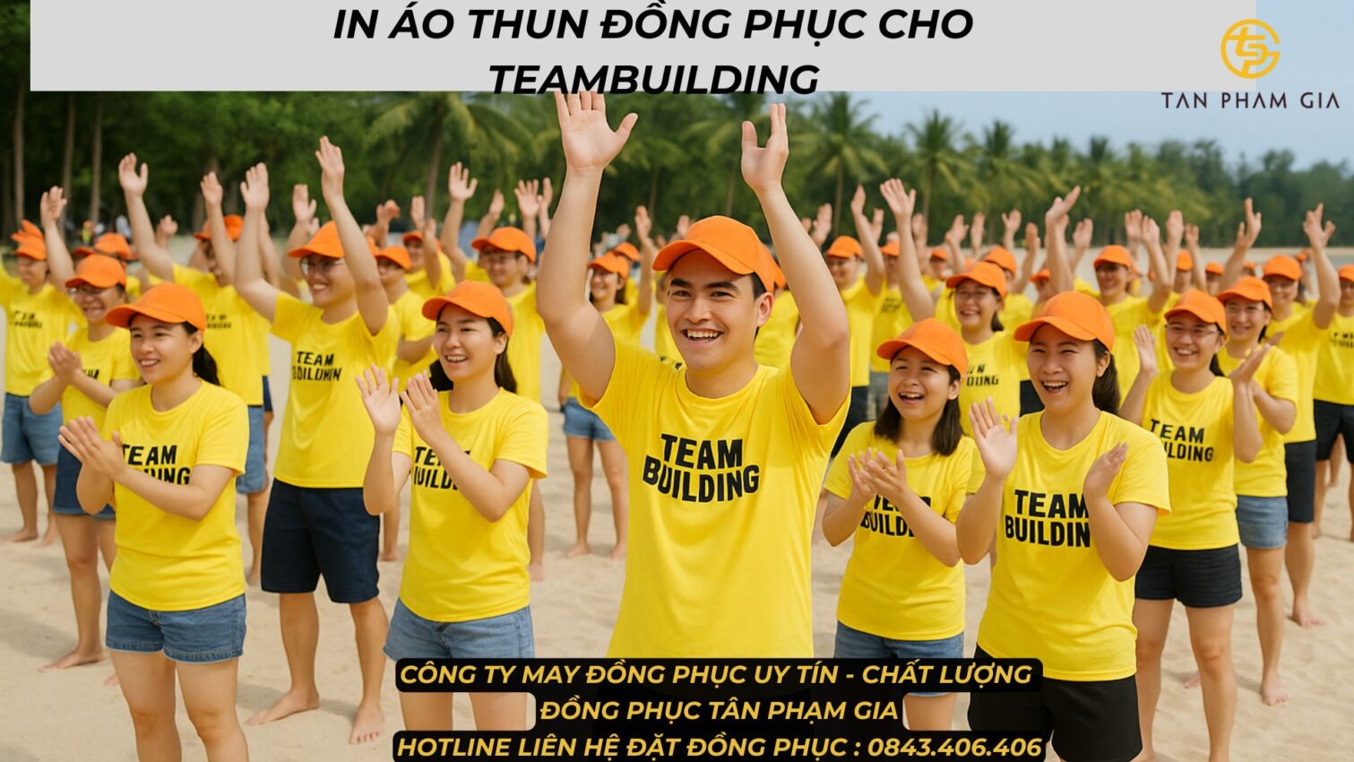 In áo thun đồng phục cho team building