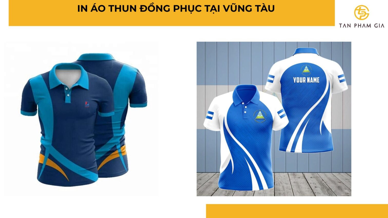 In áo thun đồng phục tại Vũng tàu