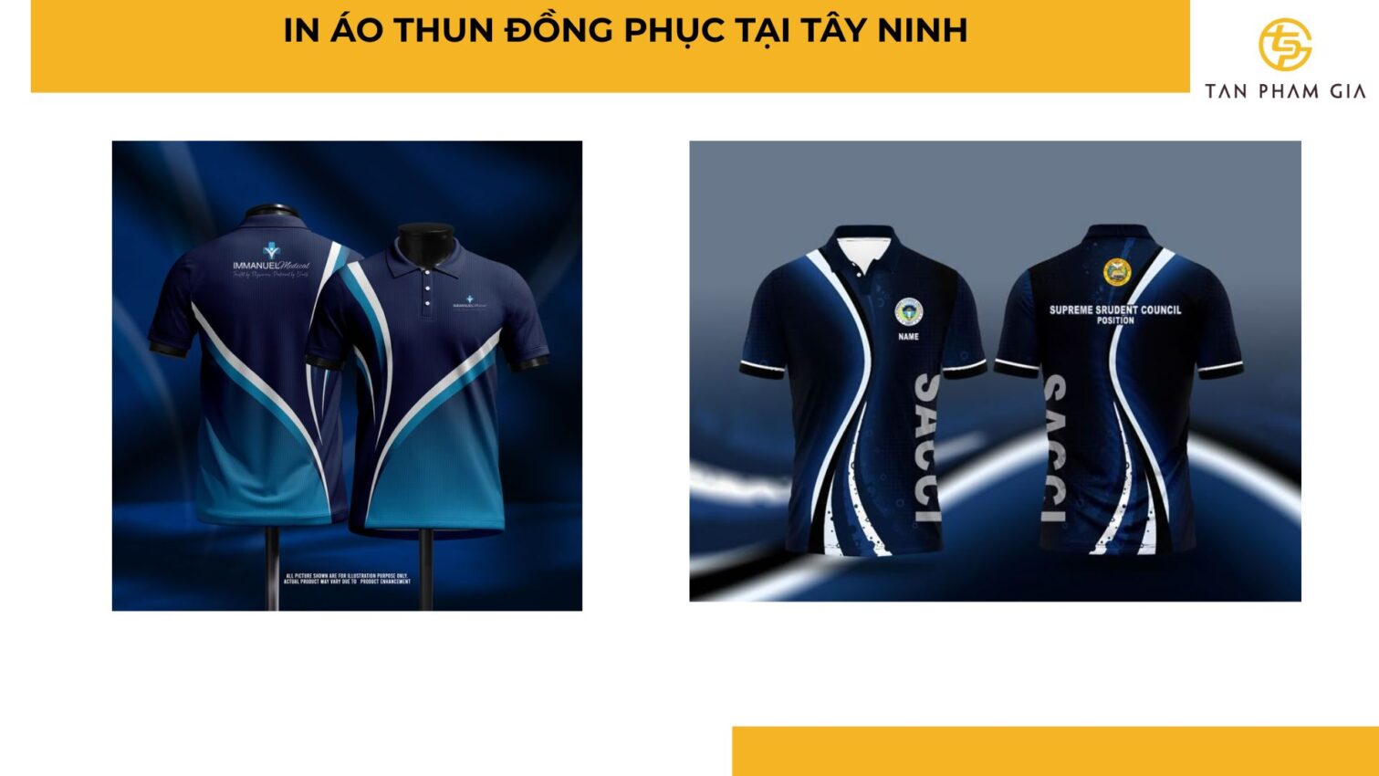In áo thun đồng phục tại Tây Ninh