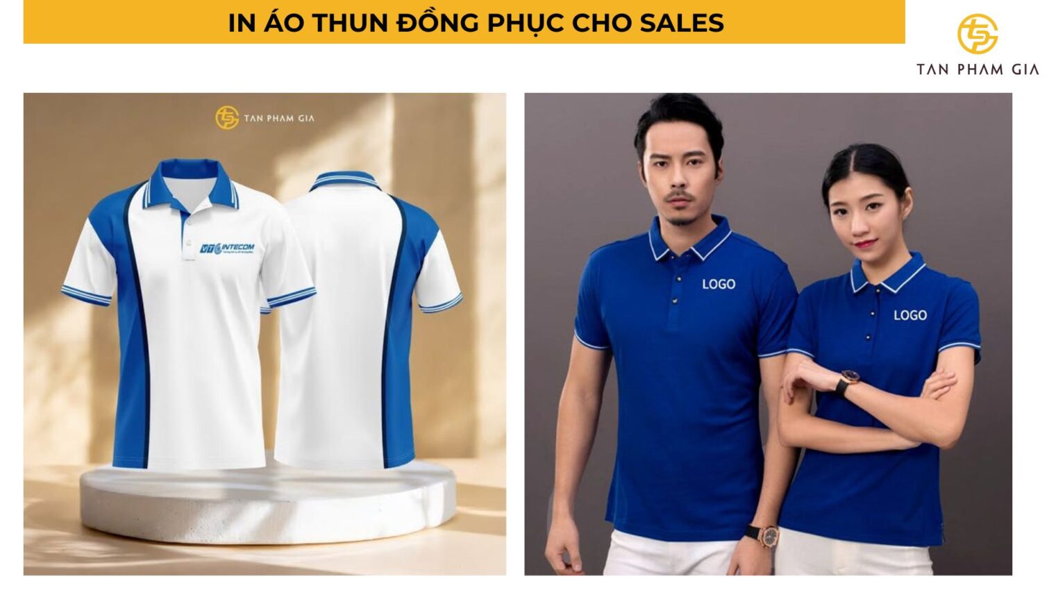 In áo thun đồng phục cho sales
