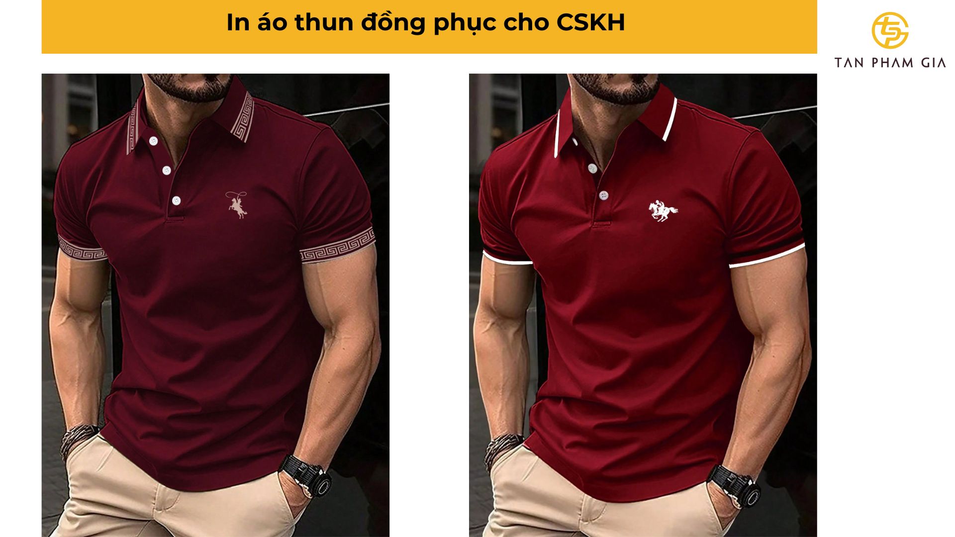 In áo thun đồng phục cho CSKH