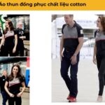 Áo thun đồng phục chất liệu cotton