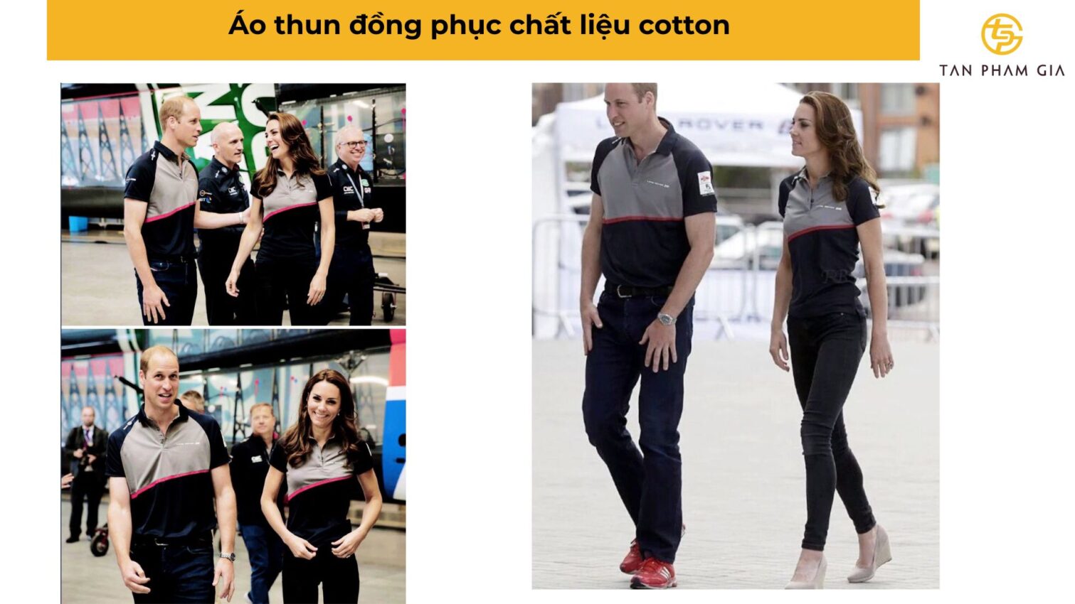 Áo thun đồng phục chất liệu cotton