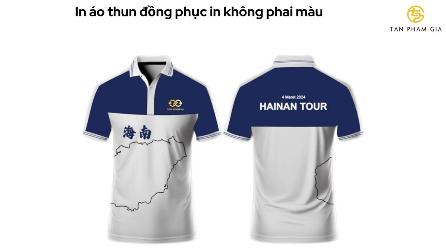 In áo thun đồng phục in không phai màu