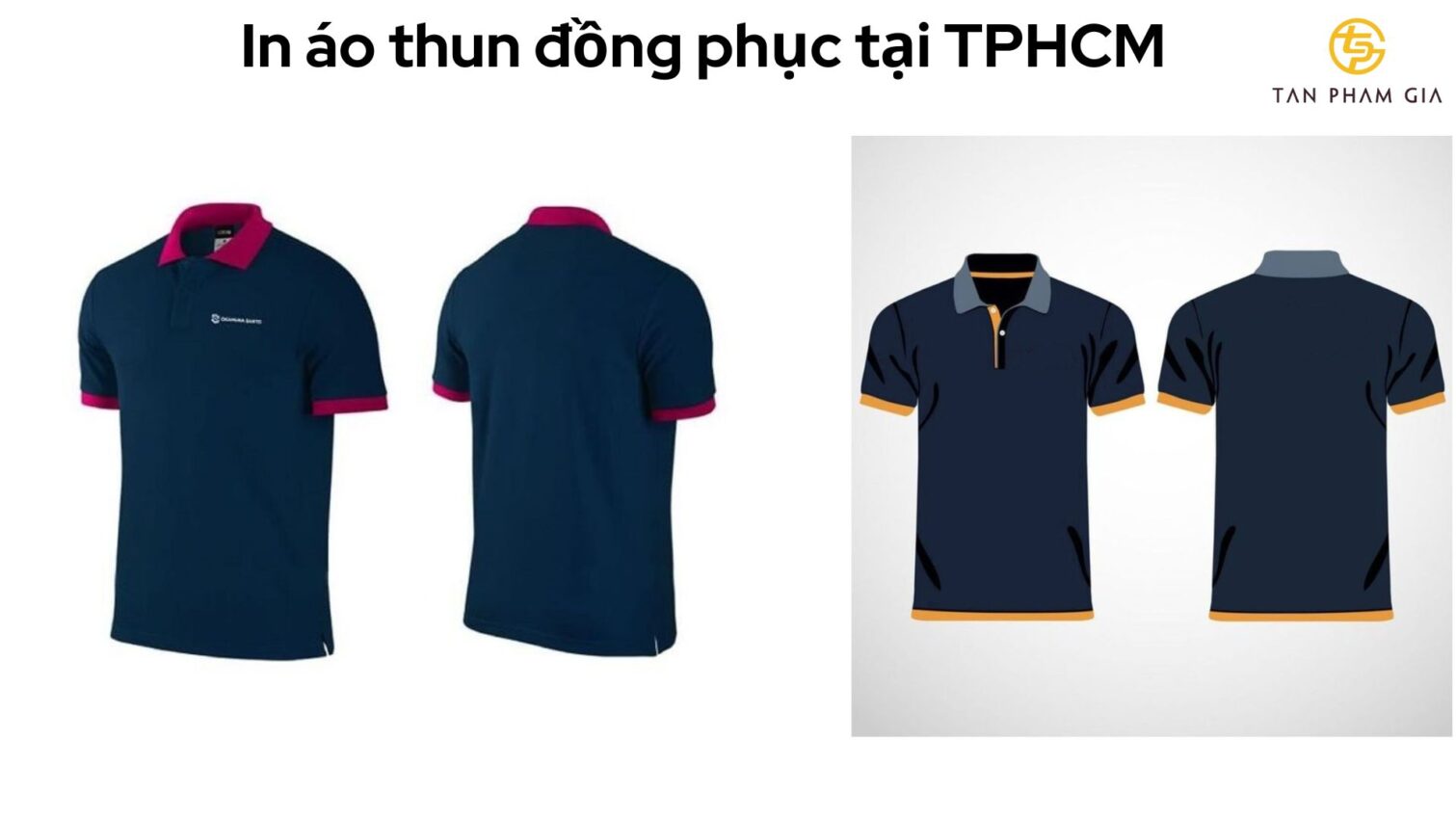 in áo thun đồng phục tại TPHCM