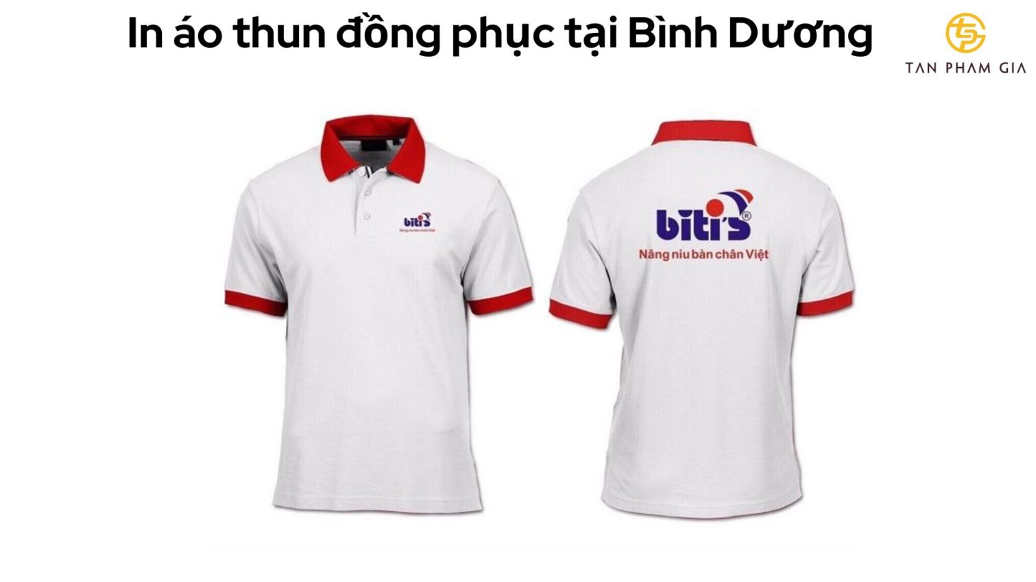 In áo thun đồng phục tại Bình Dương