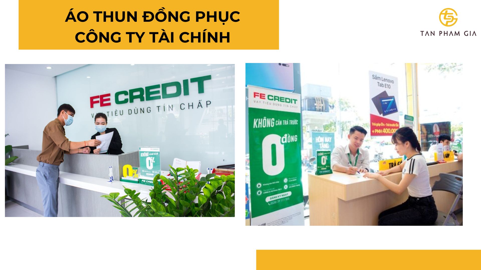 Áo thun đồng phục công ty tài chính