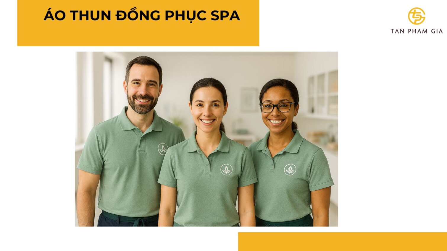 Áo thun đồng phục spa