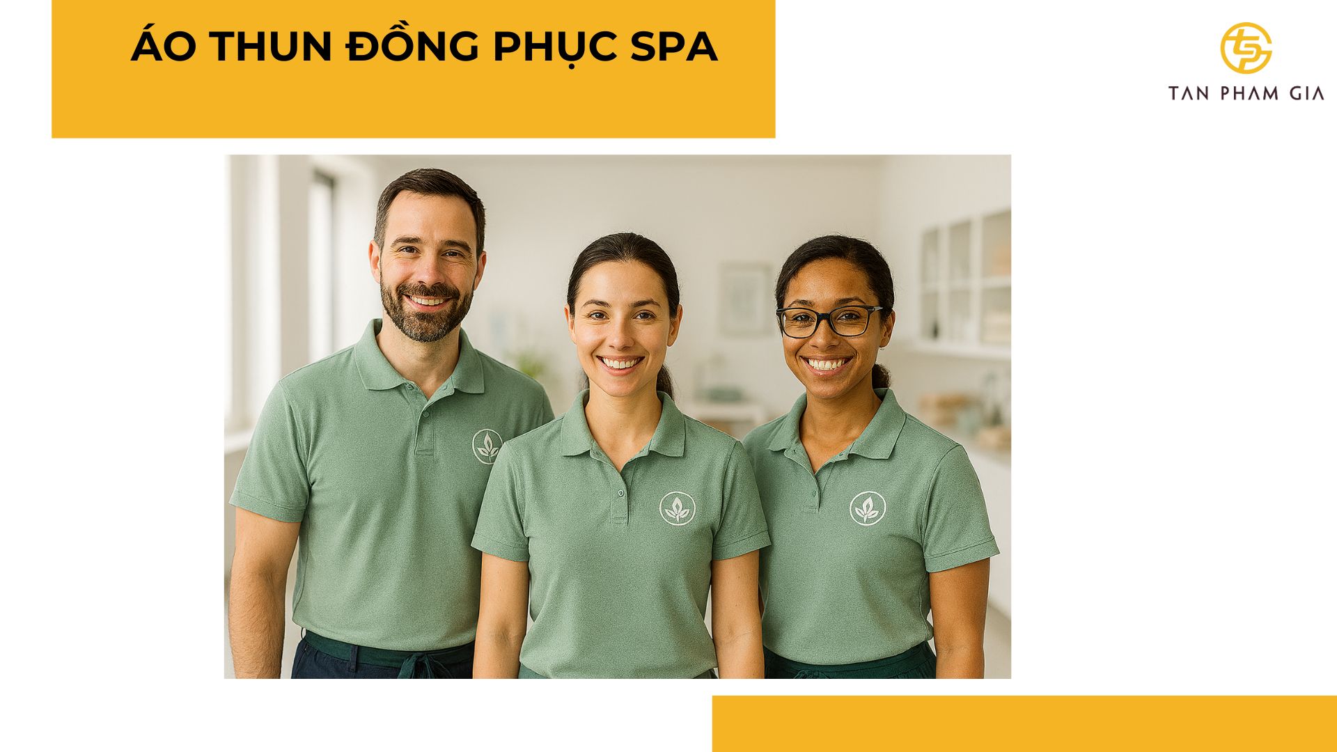 Áo thun đồng phục spa