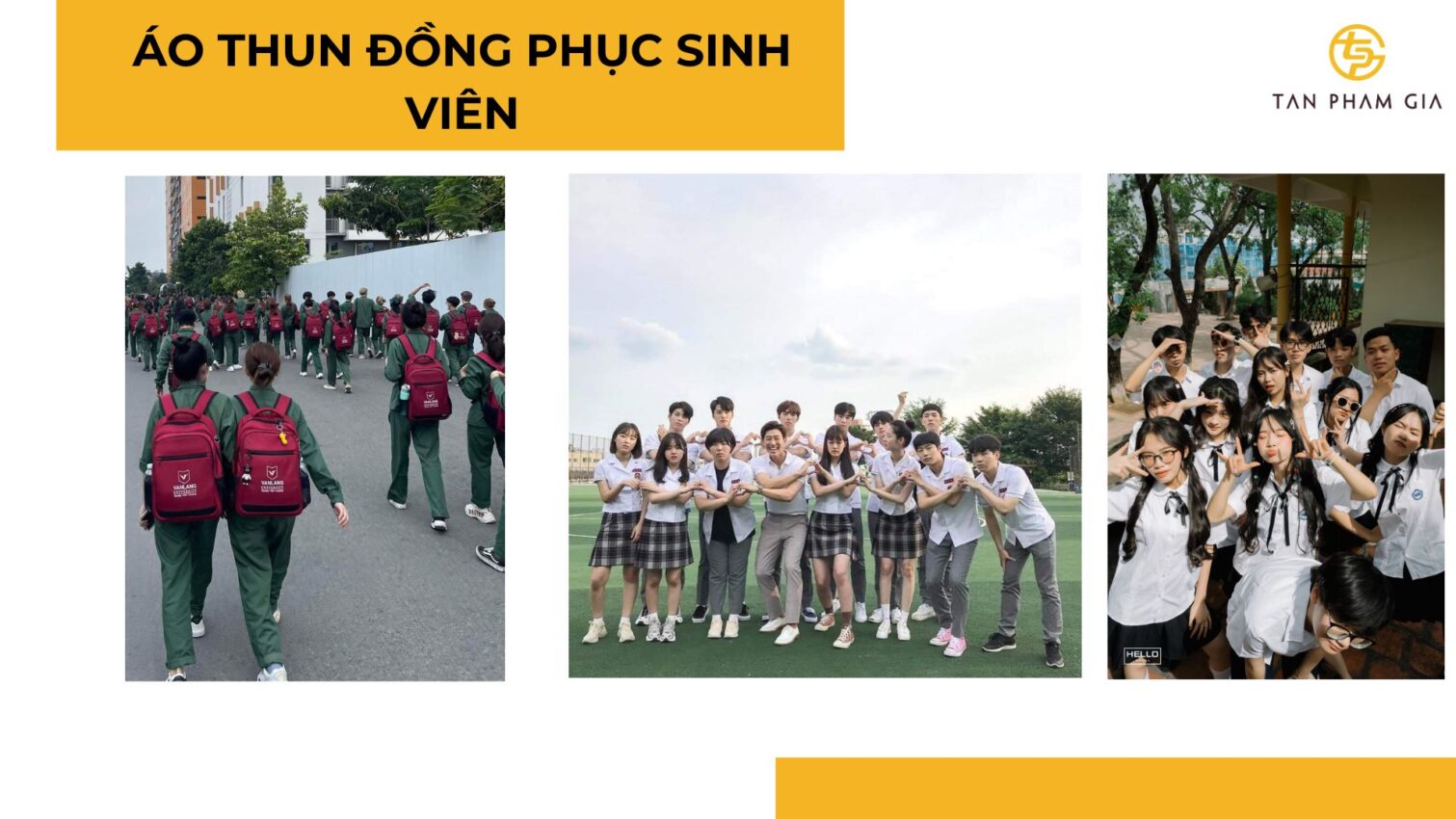 Áo thun đồng phục sinh viên