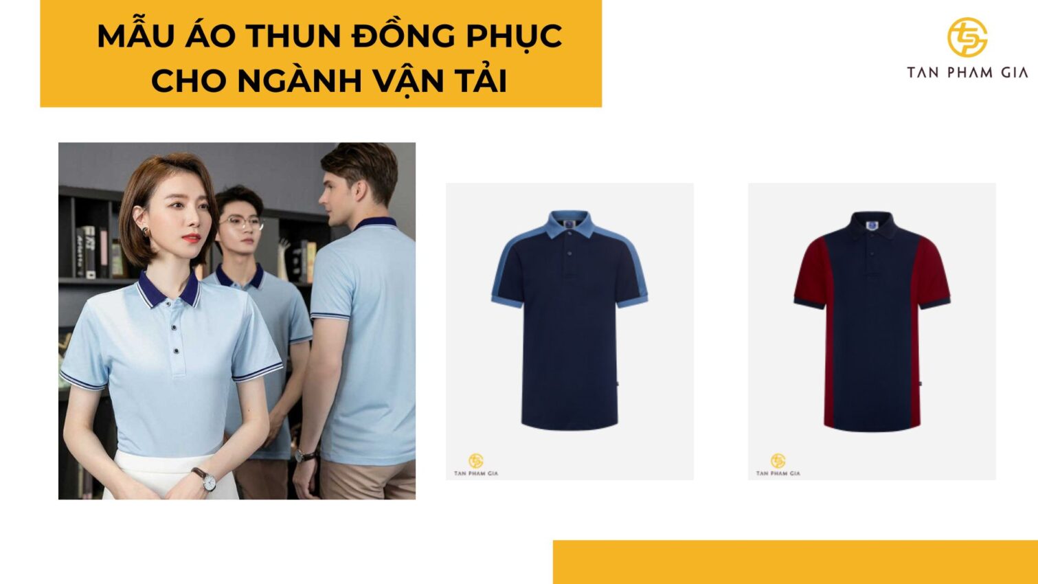 Áo thun đồng phục công ty vận tải