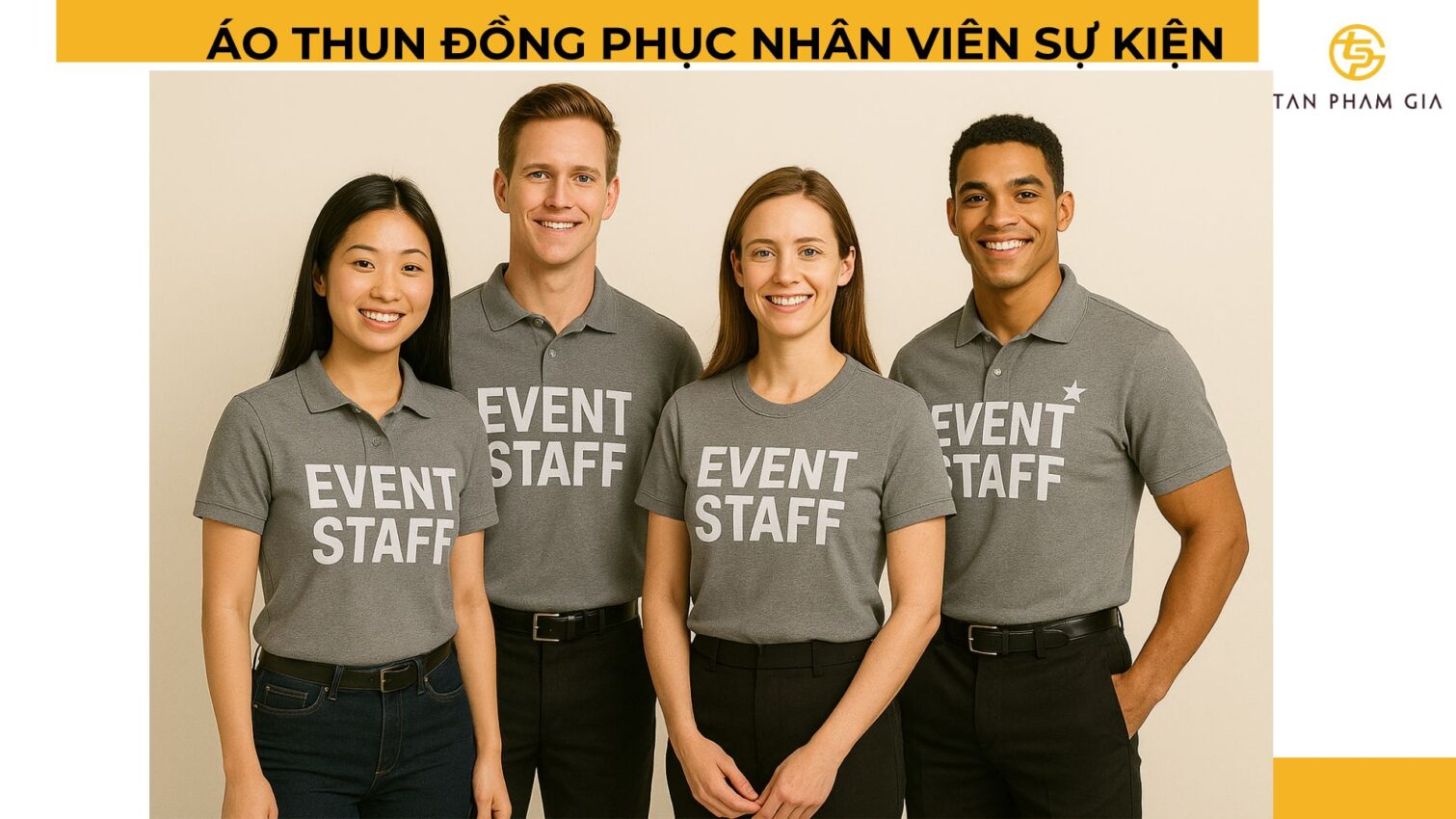 Áo thun đồng phục nhân viên sự kiện