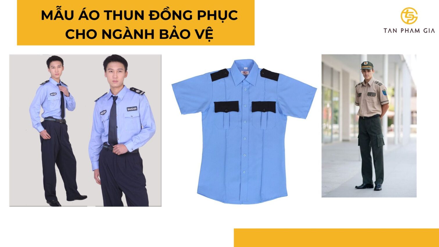 Áo thun đông phục công ty bảo vệ