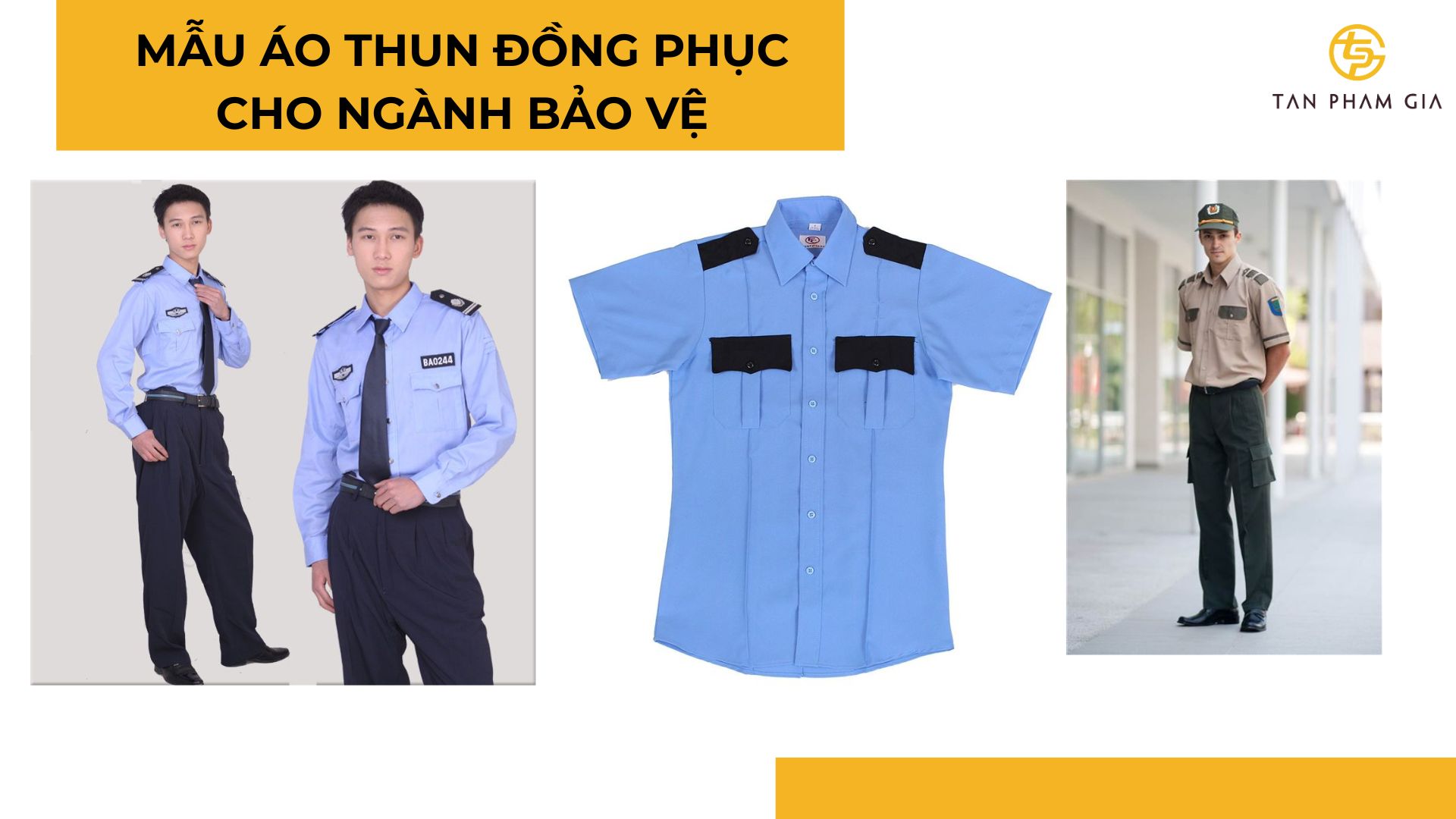 Áo thun đông phục công ty bảo vệ