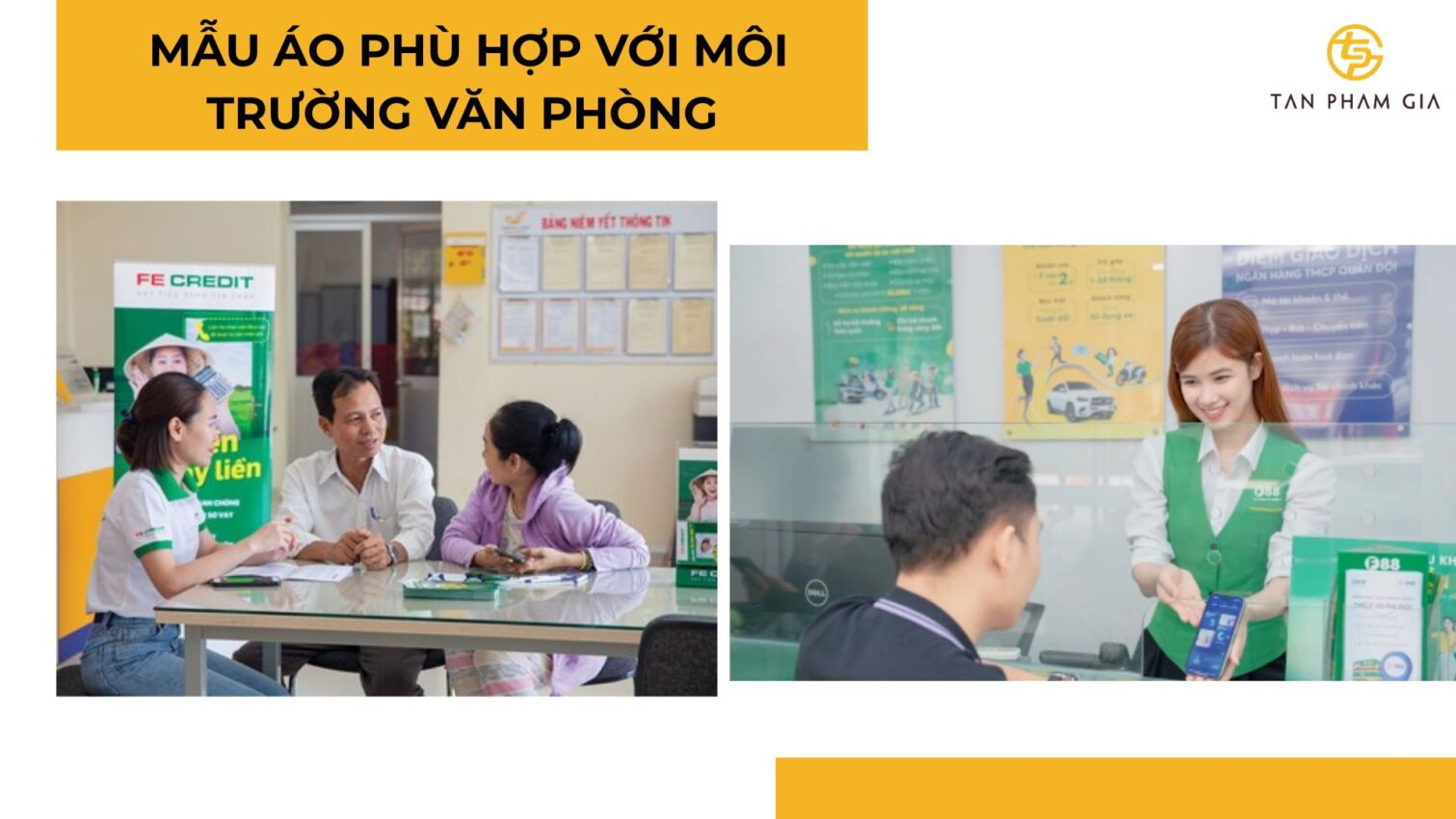 Áo thun đồng phục công ty tài chính