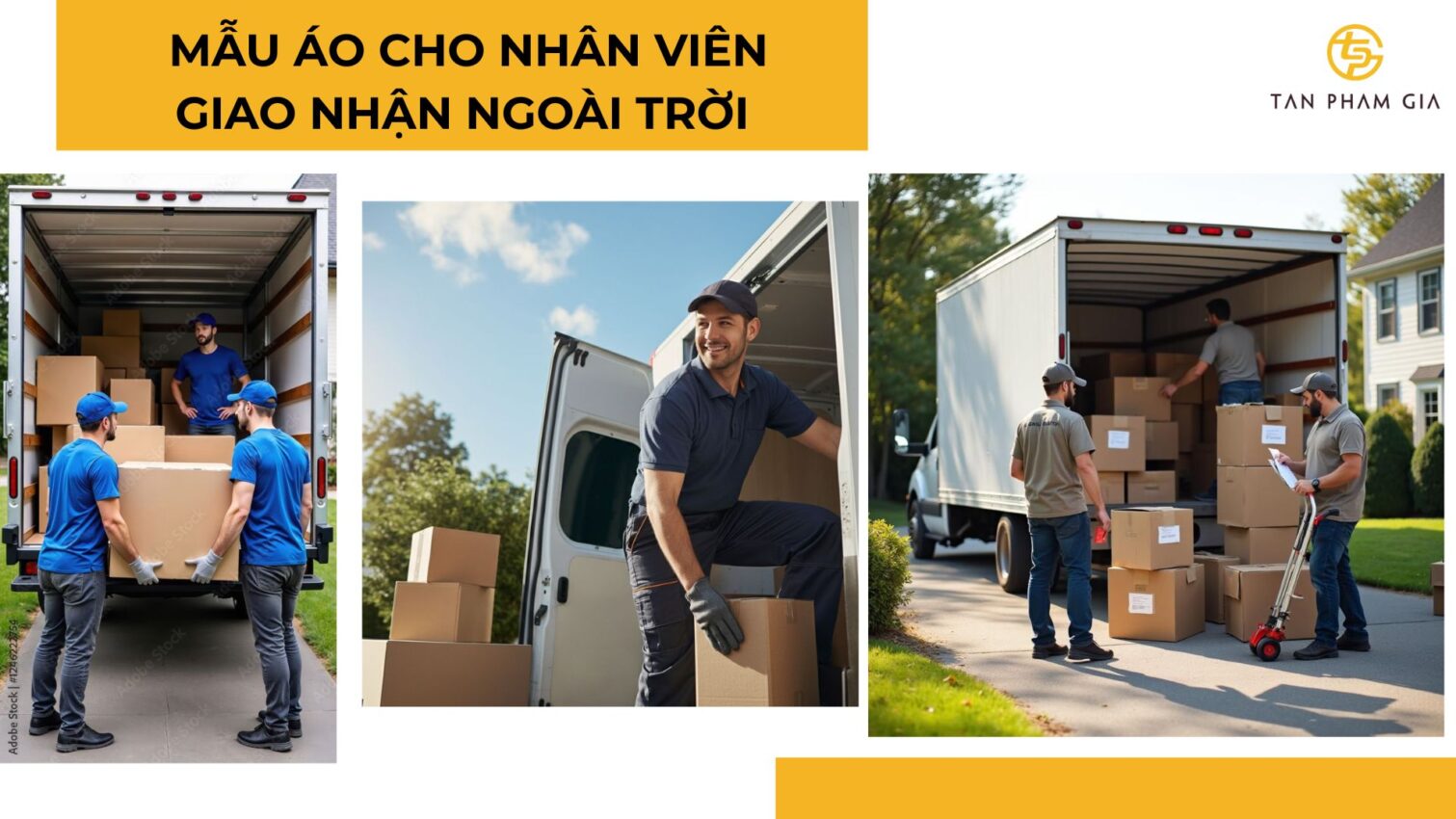 Áo thun công ty đồng phục logistic