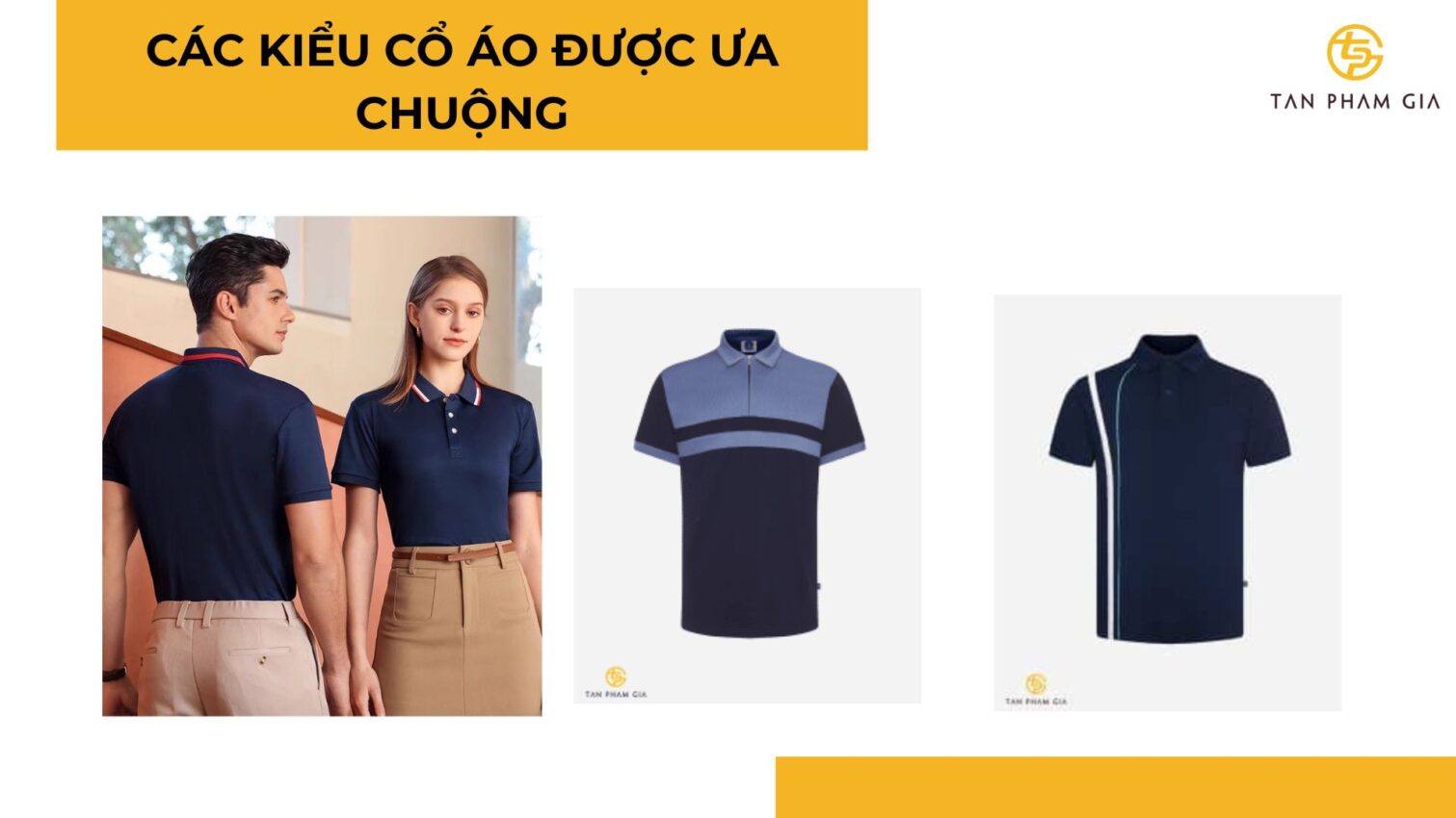 Các kiểu áo được ưa chuộng