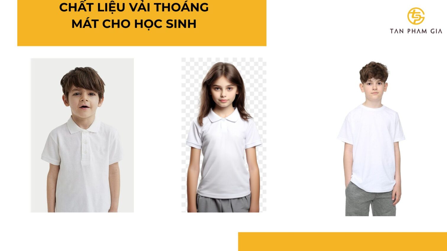 Áo thun đồng phục học sinh