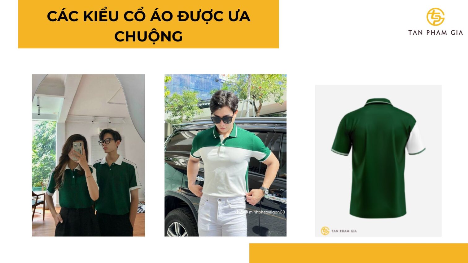 Kiểu áo được ưa chuộng