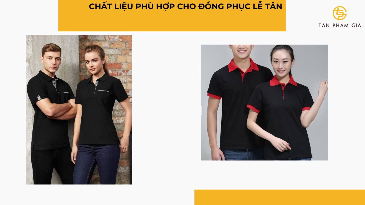 Áo thun đồng phục lễ tân sự kiện