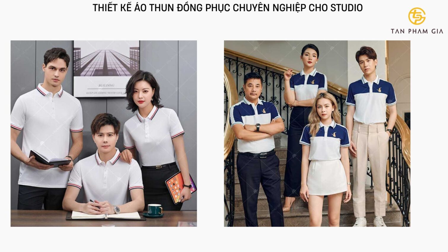 Áo thun đồng phục studio chụp ảnh