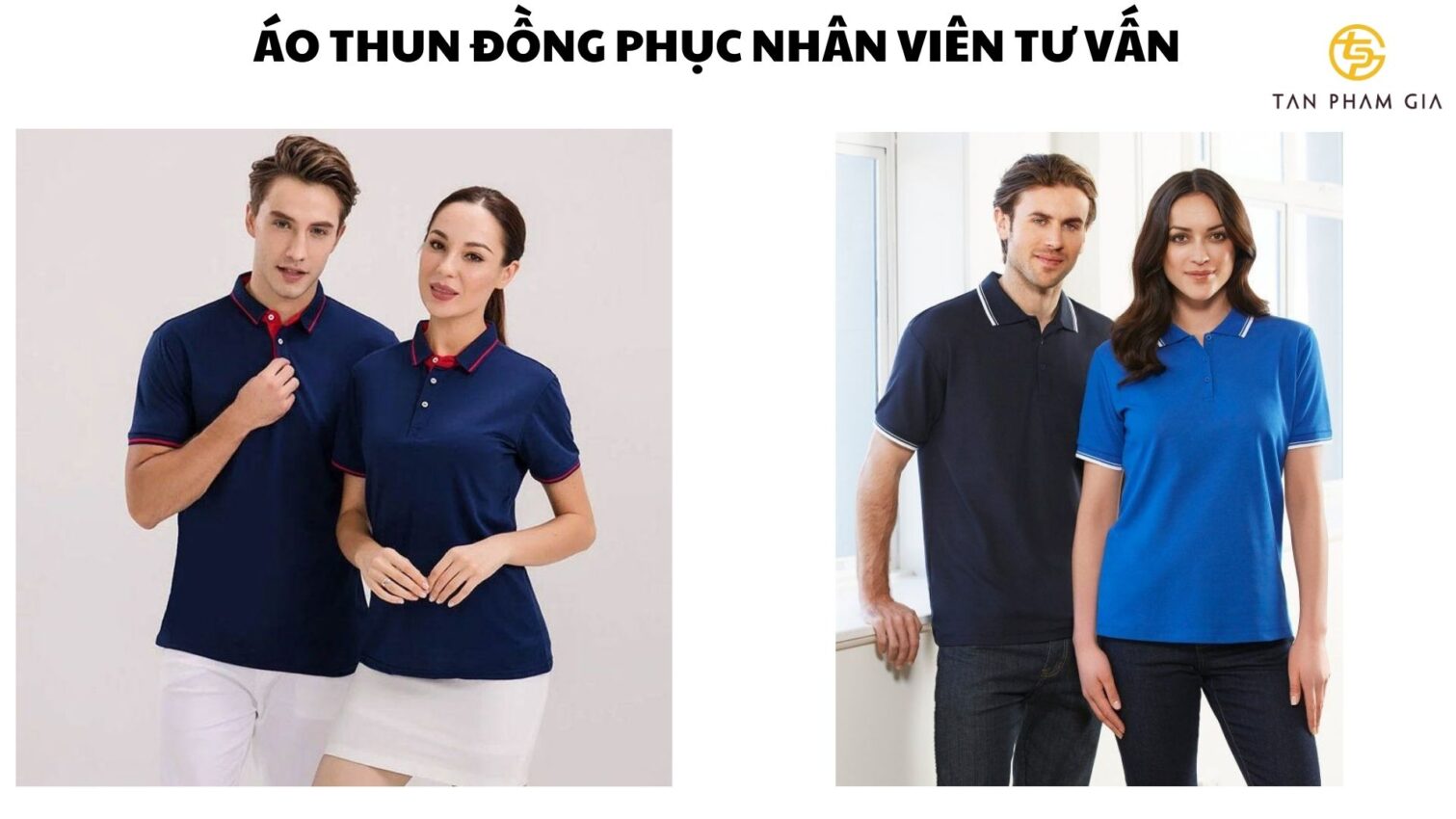 Áo thun đồng phục nhân viên tư vấn