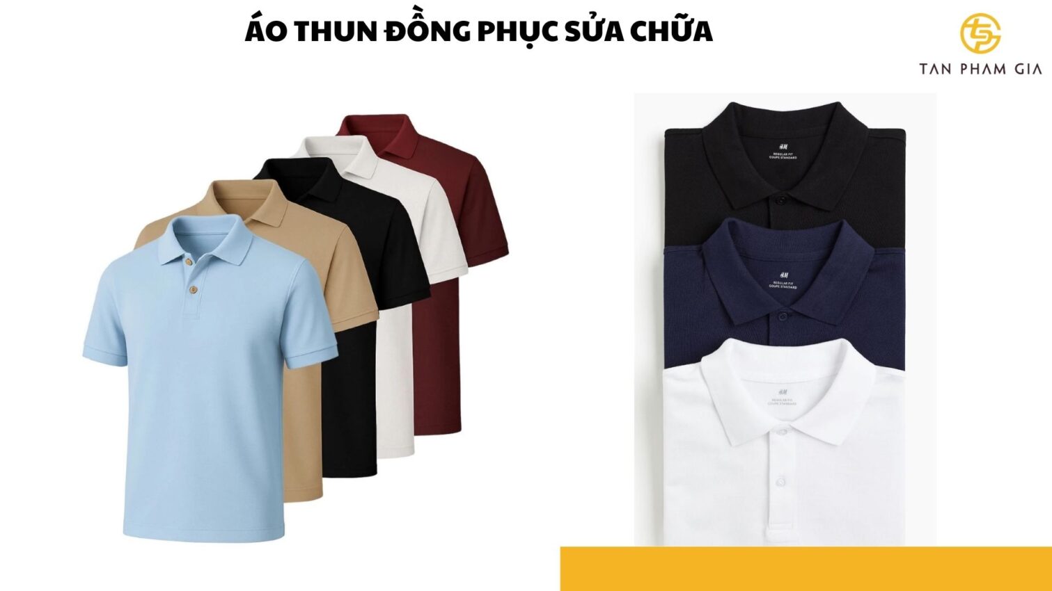 Áo thun đồng phục sửa chữa