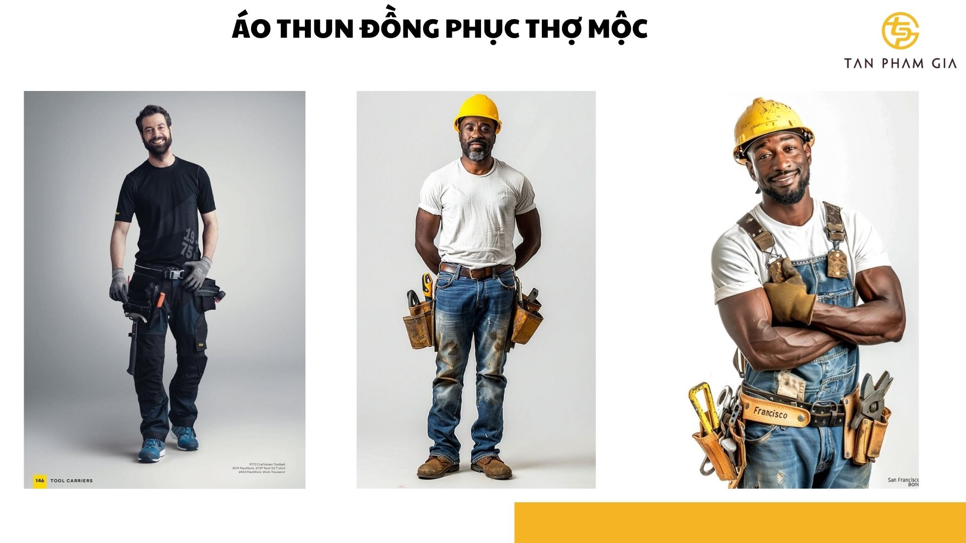 Áo thun đồng phục thợ mộc