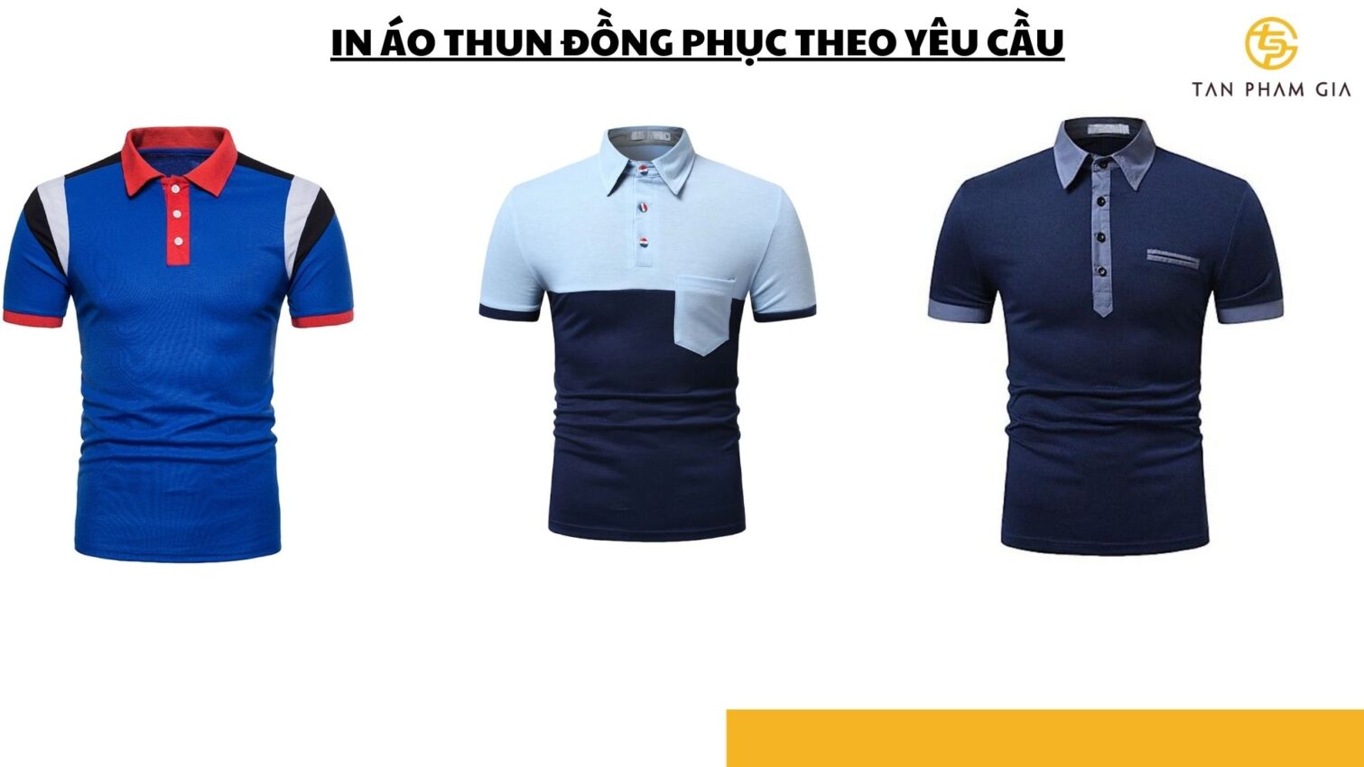 In áo thun đồng phục theo yêu cầu