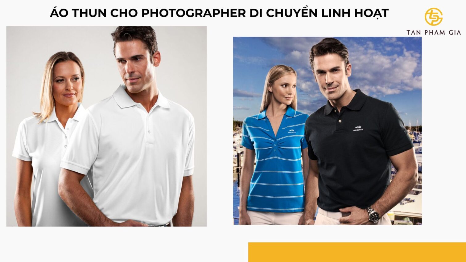 Áo thun đồng phục studio chụp ảnh