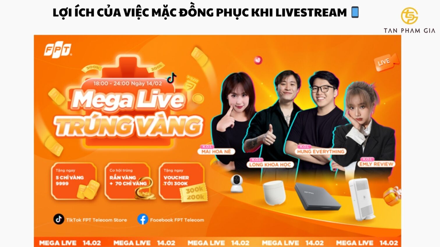 Áo thun đồng phục streamer tiktok