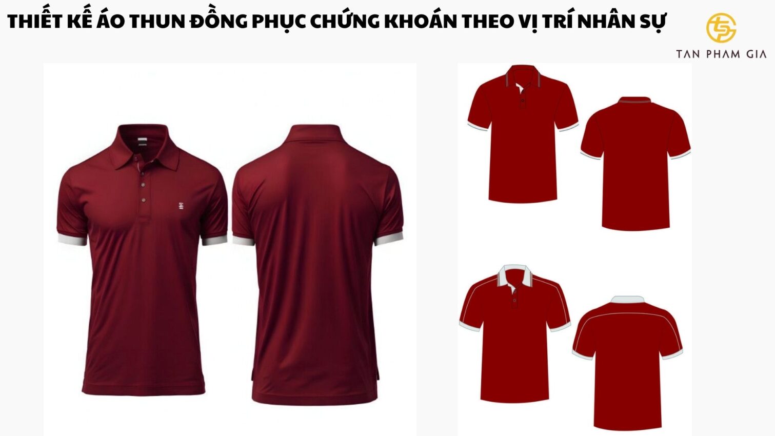 Áo thun đồng phục chứng khoán