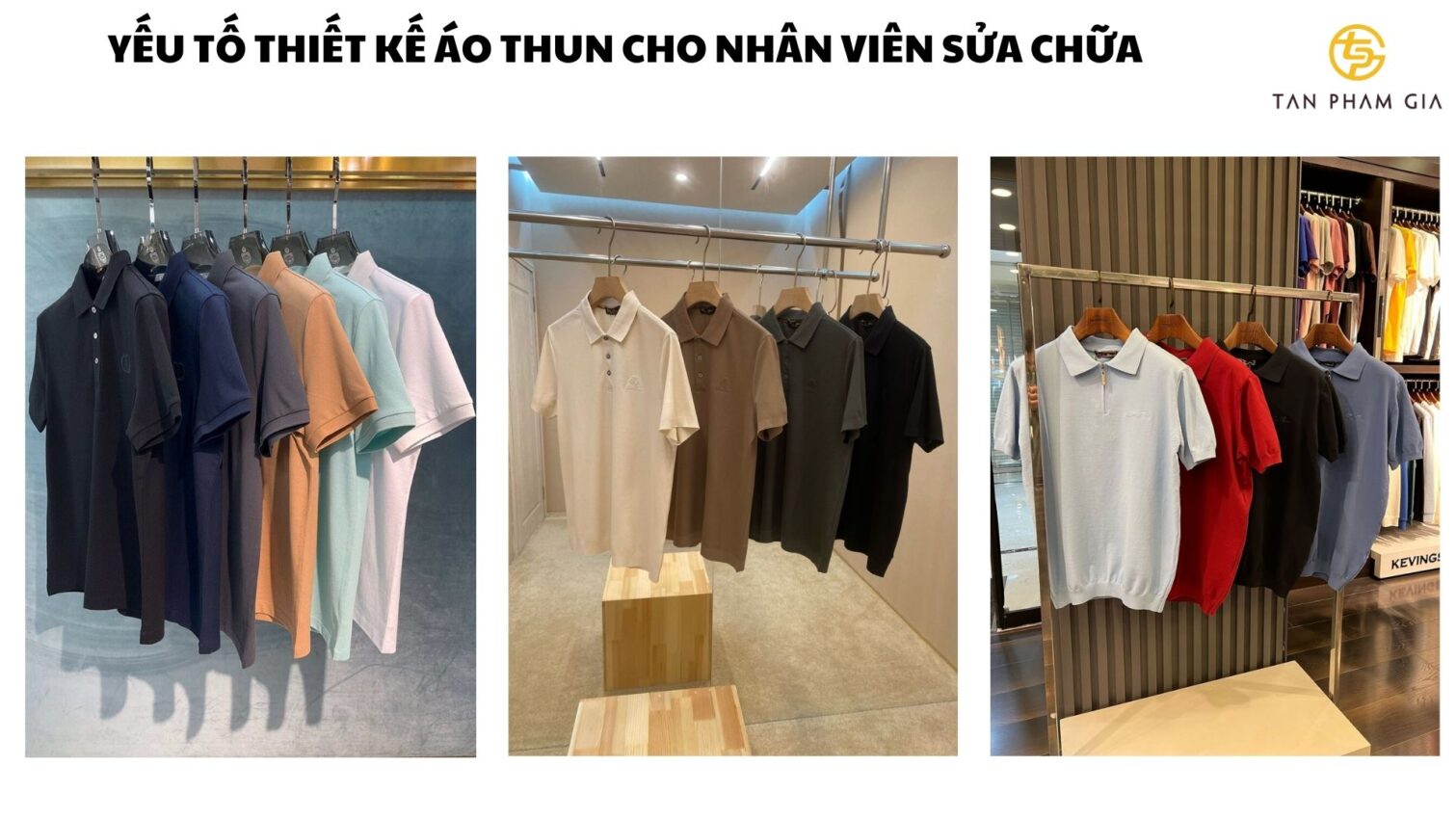 Áo thun đồng phục sửa chữa