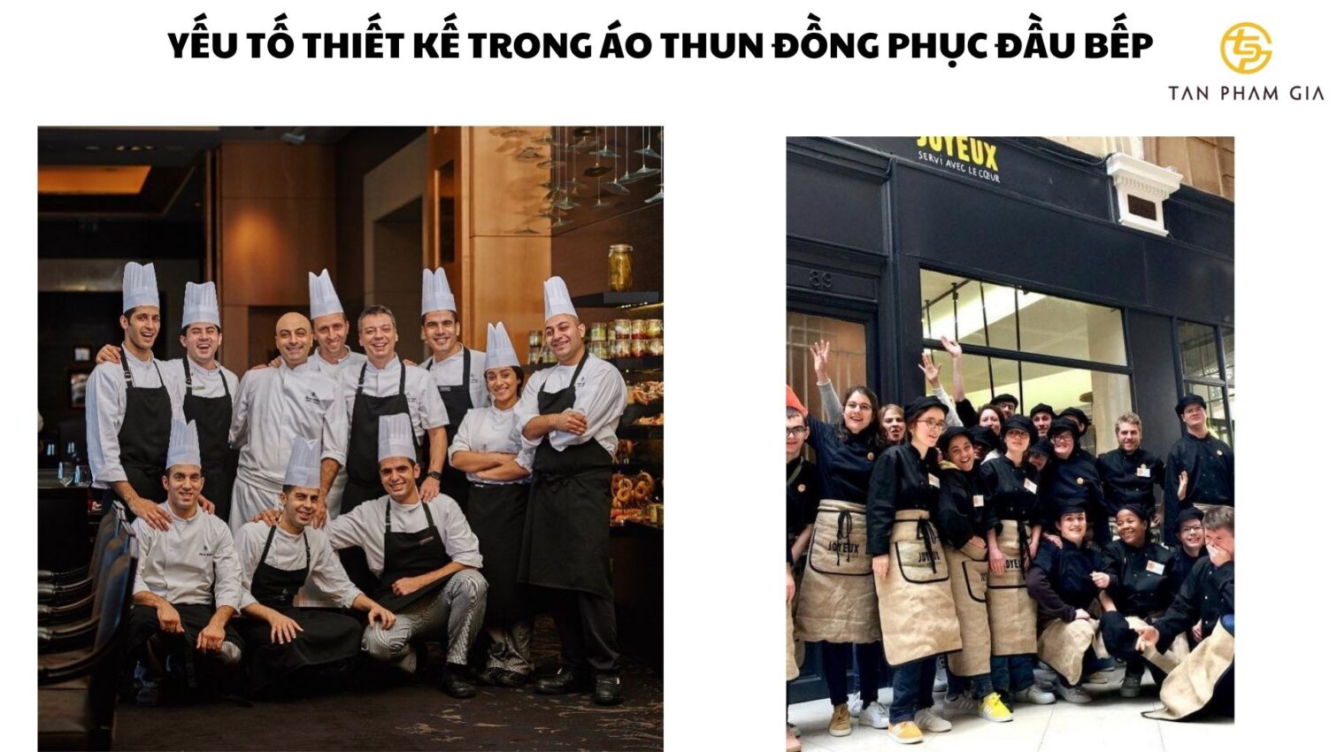 Áo thun đồng phục đồng bếp