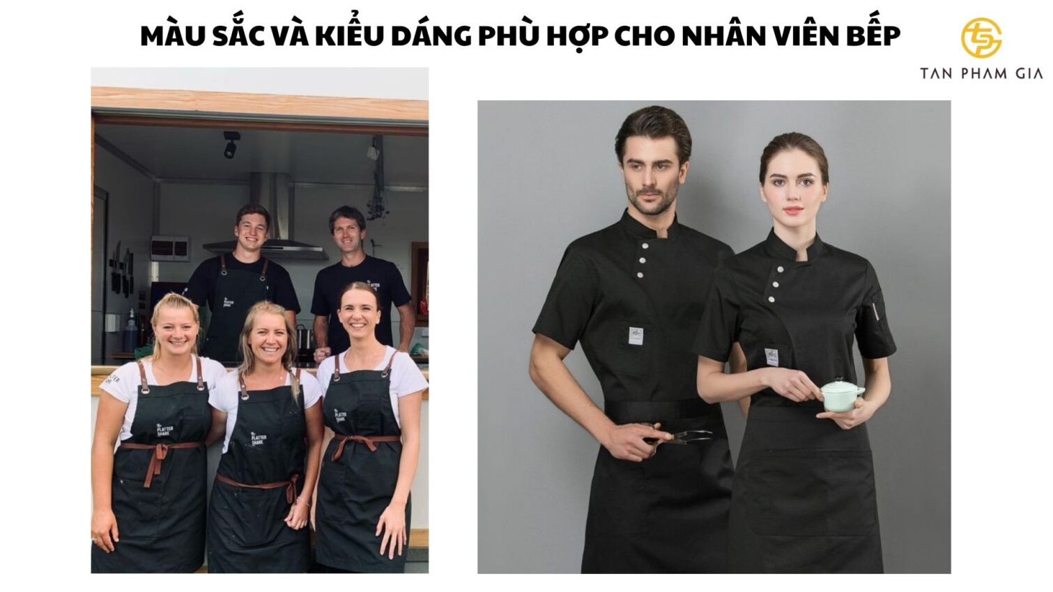 Áo thun đồng phục nhân viên bếp