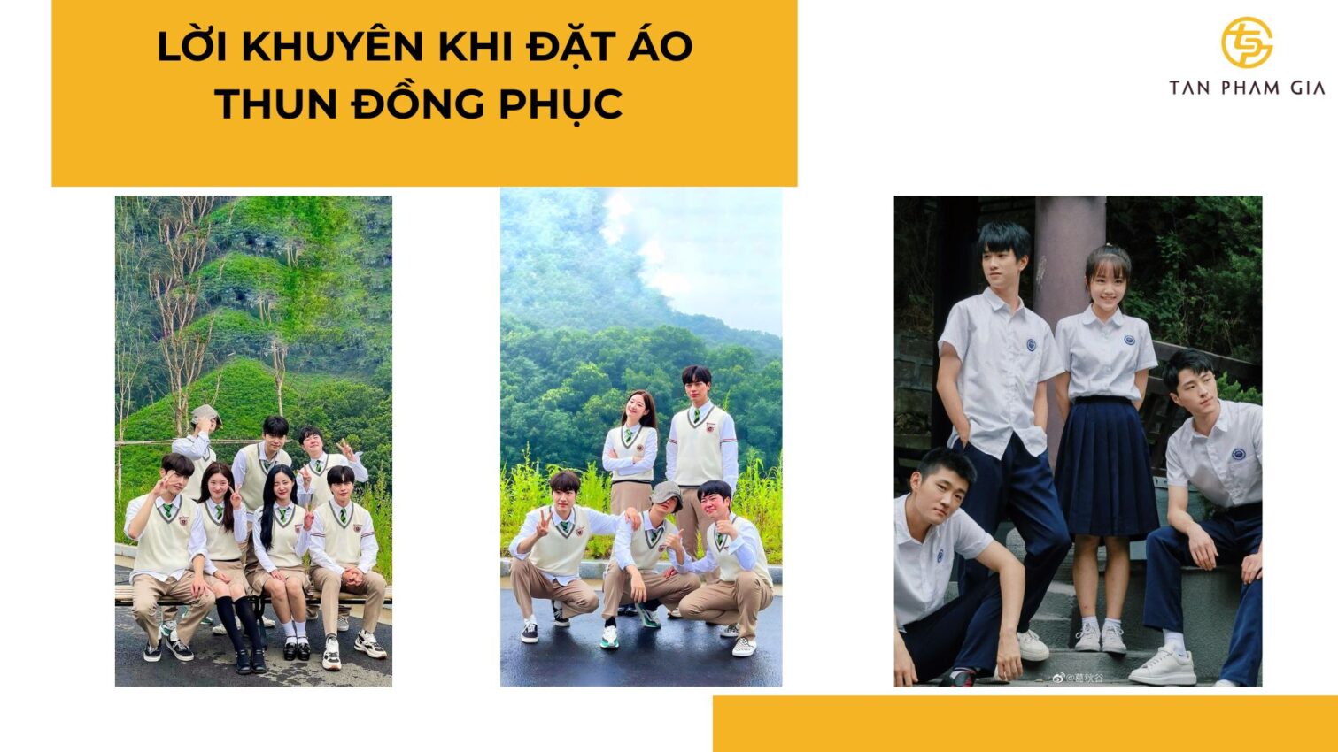 Áo thun đồng phục trường học