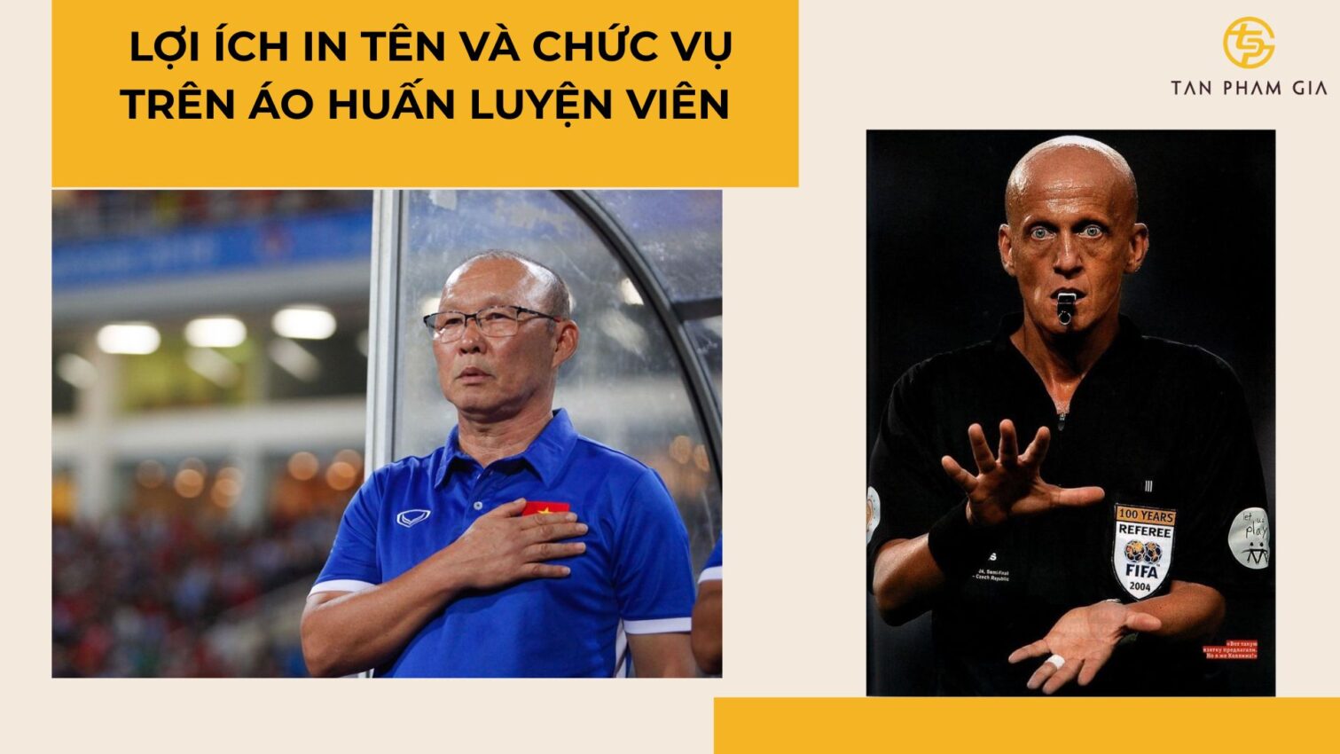 Áo thun đồng phục huấn luyện viên