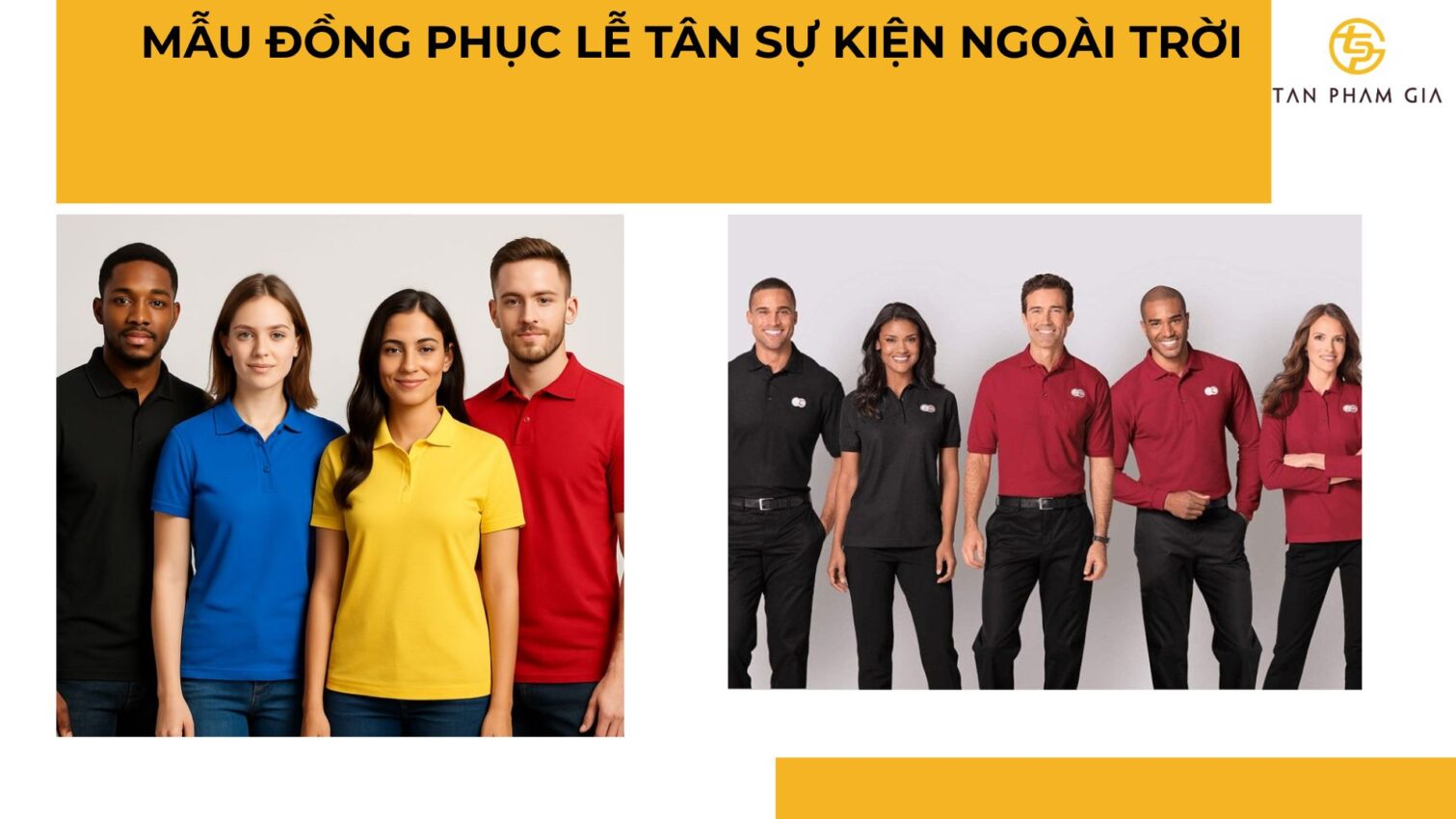 Áo thun đồng phục lễ tân sự kiện