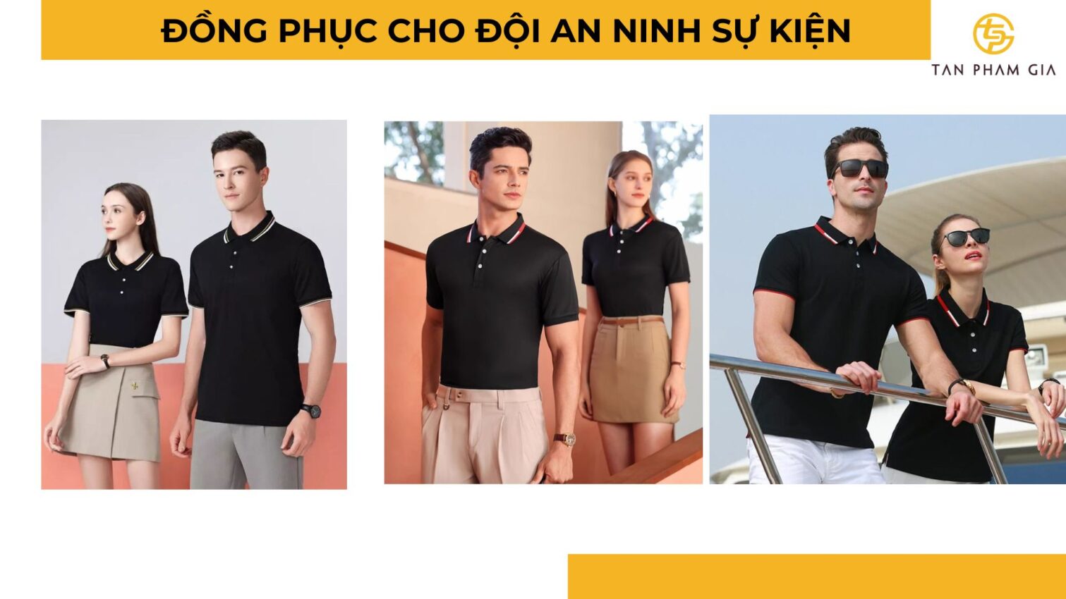 Áo thun đồng phục nhân viên sự kiện