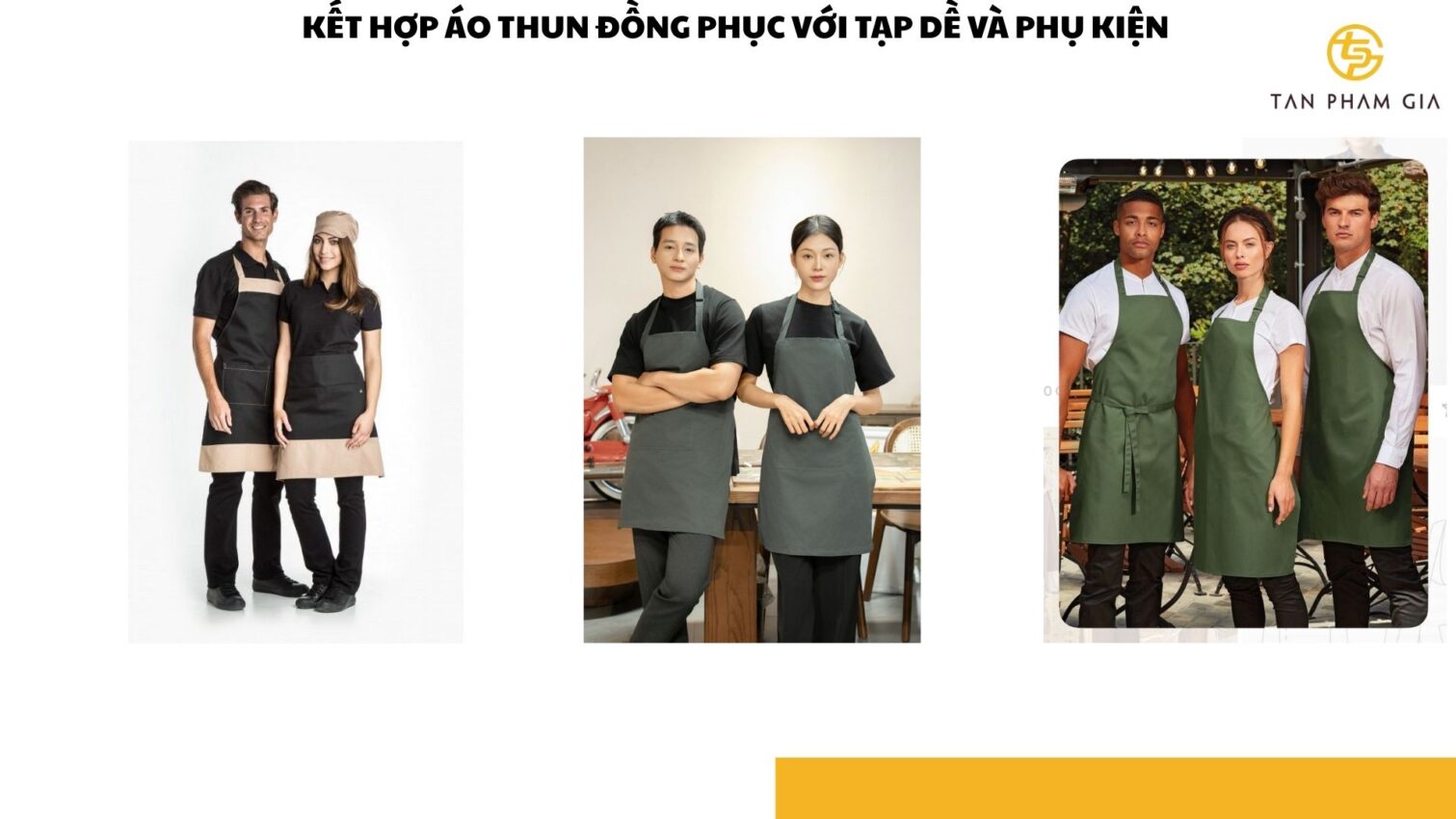 Áo thun đồng phục quầy bar
